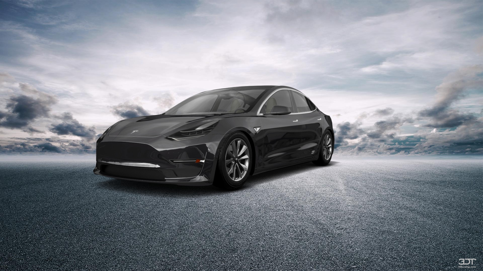 Tesla Model 3 4 Door Saloon 2017 tuning