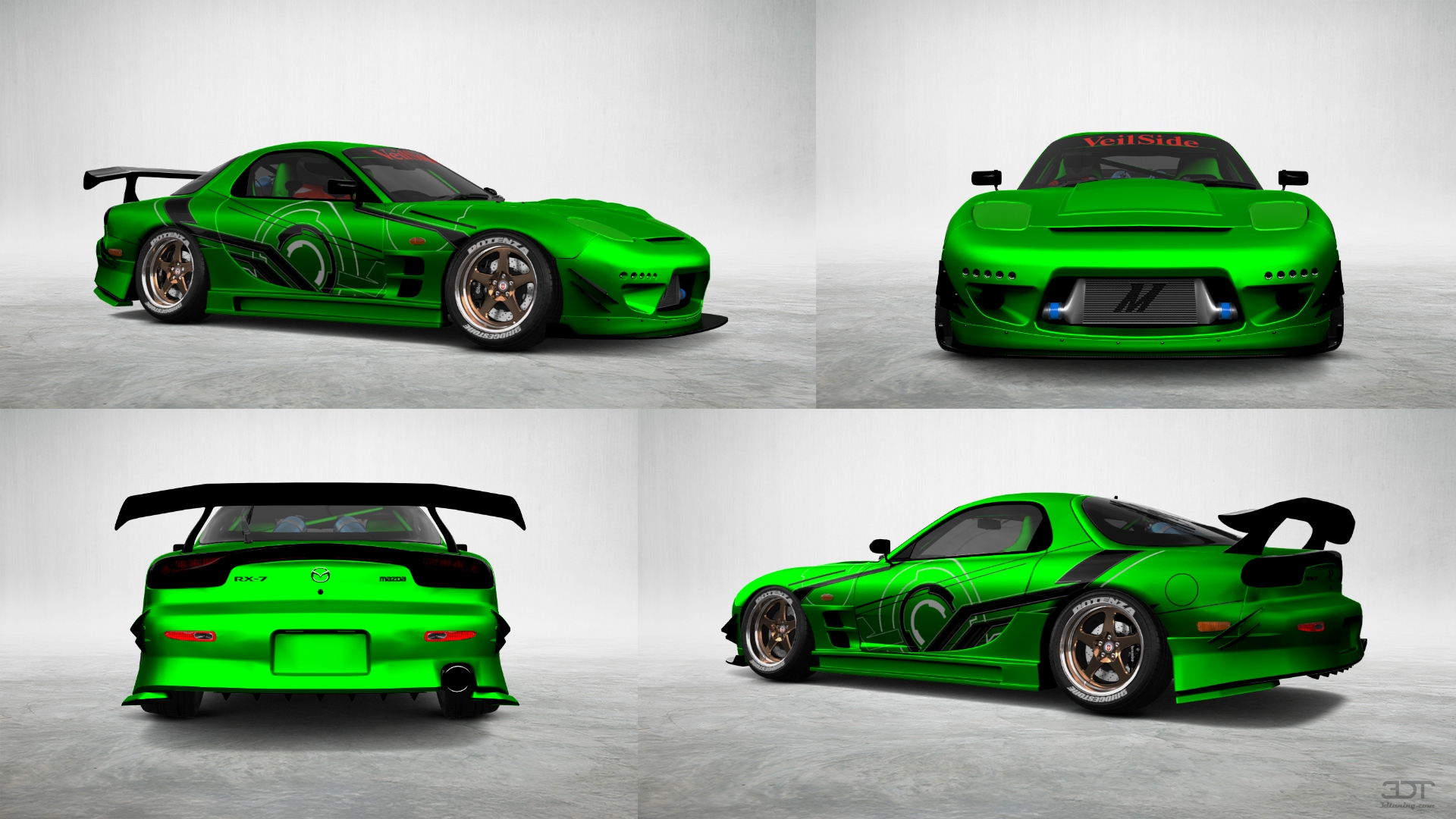 Mazda RX-7 2 Door Coupe 1997 tuning