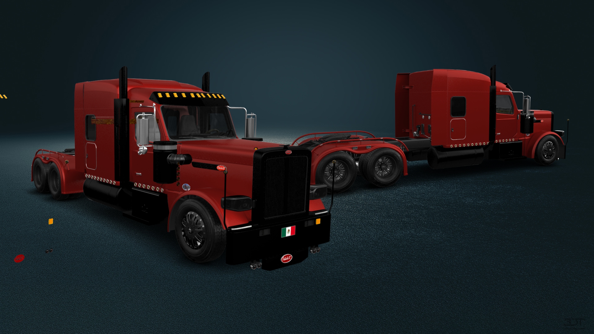 Peterbilt 589 Sleeper Cab Truck 2024 tuning