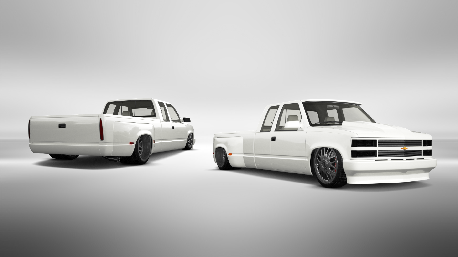 Chevrolet K3500 Extended Cab Pickup Truck 1988 tuning