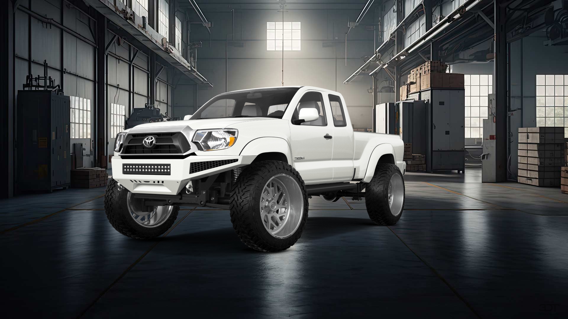 Toyota Tacoma Access Cab 6.2 ft box Pickup Truck 2012 tuning