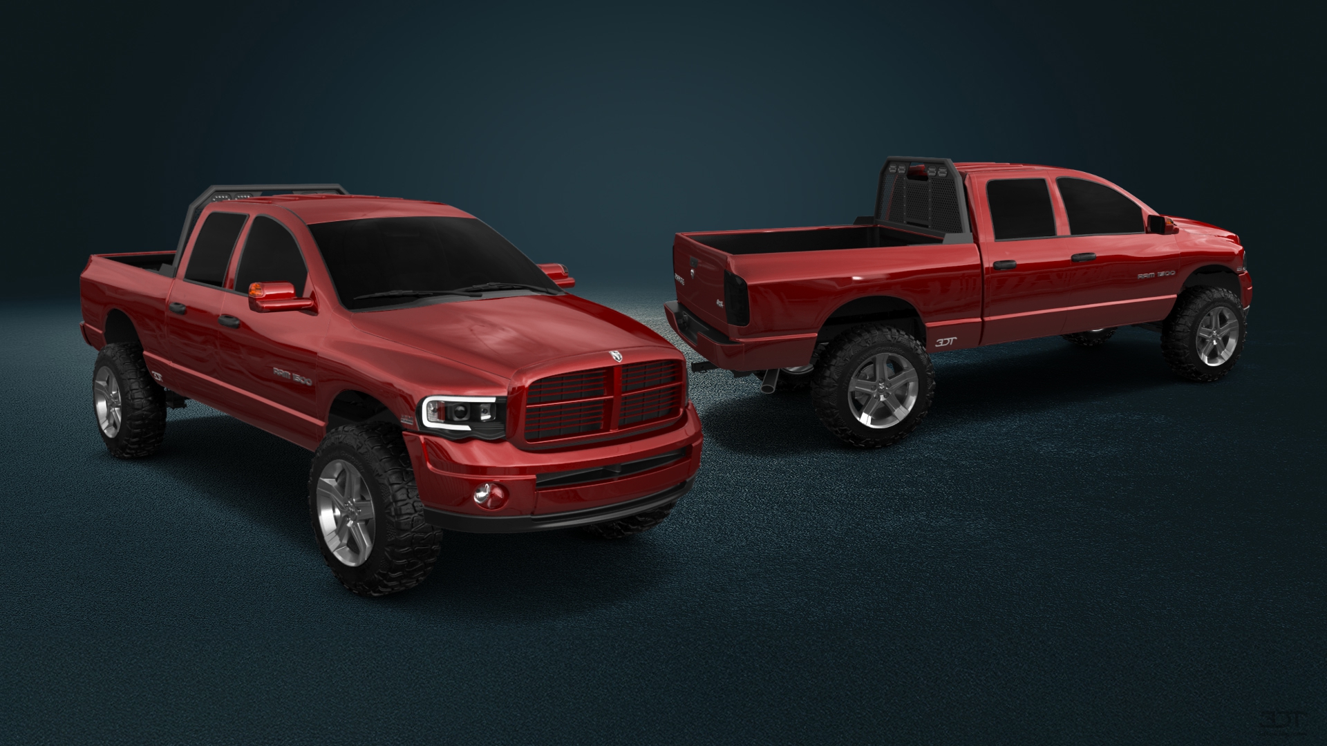 Dodge Ram 1500 6.4 ft box 4 Door pickup truck 2002 tuning