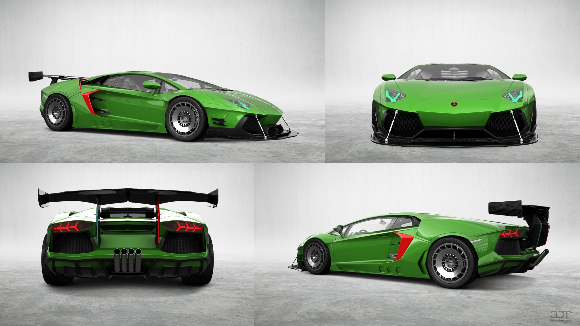 Lamborghini Aventador 2 Door Coupe 2012 tuning