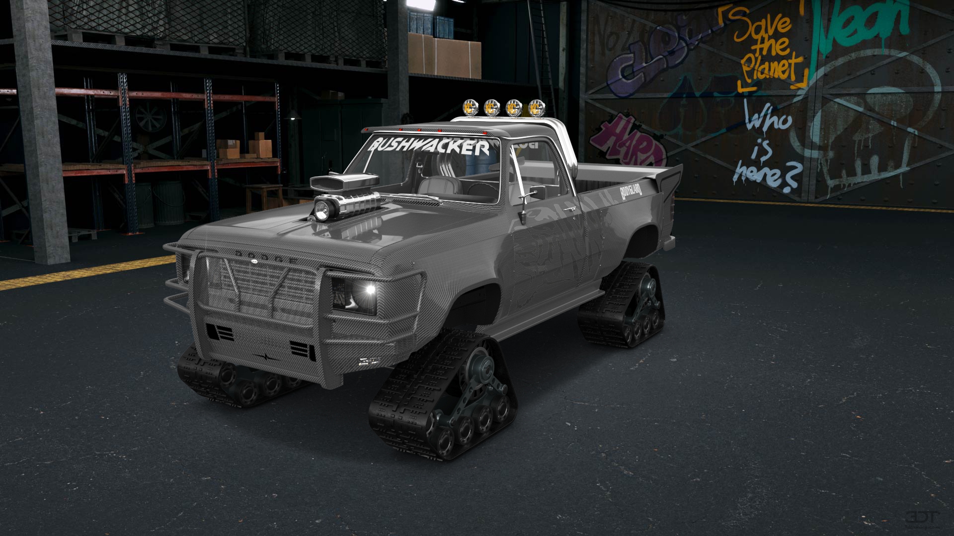 Dodge Power Wagon W200 2 Door pickup truck 1977