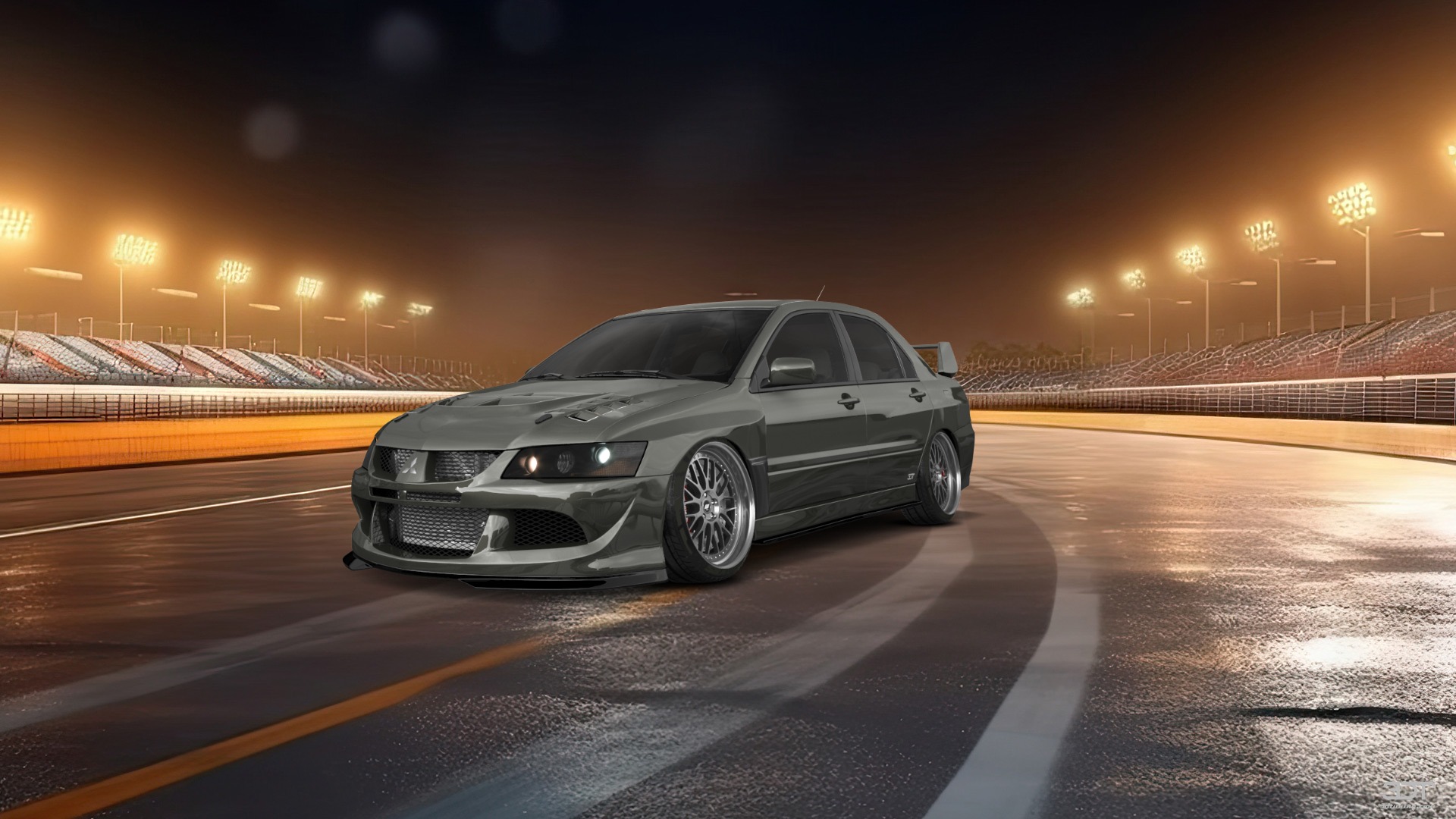 Mitsubishi Lancer Evo IX 4 Door Saloon 2005 tuning