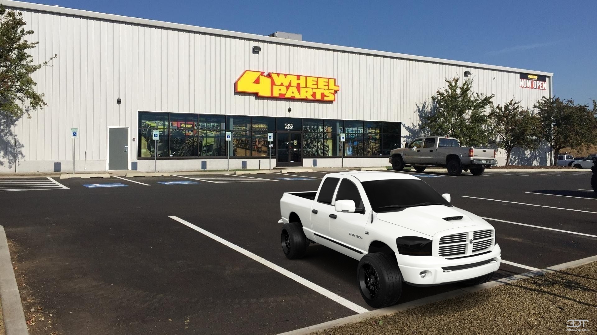 Dodge Ram 1500 Quad-Cab 4 Door pickup truck 2006