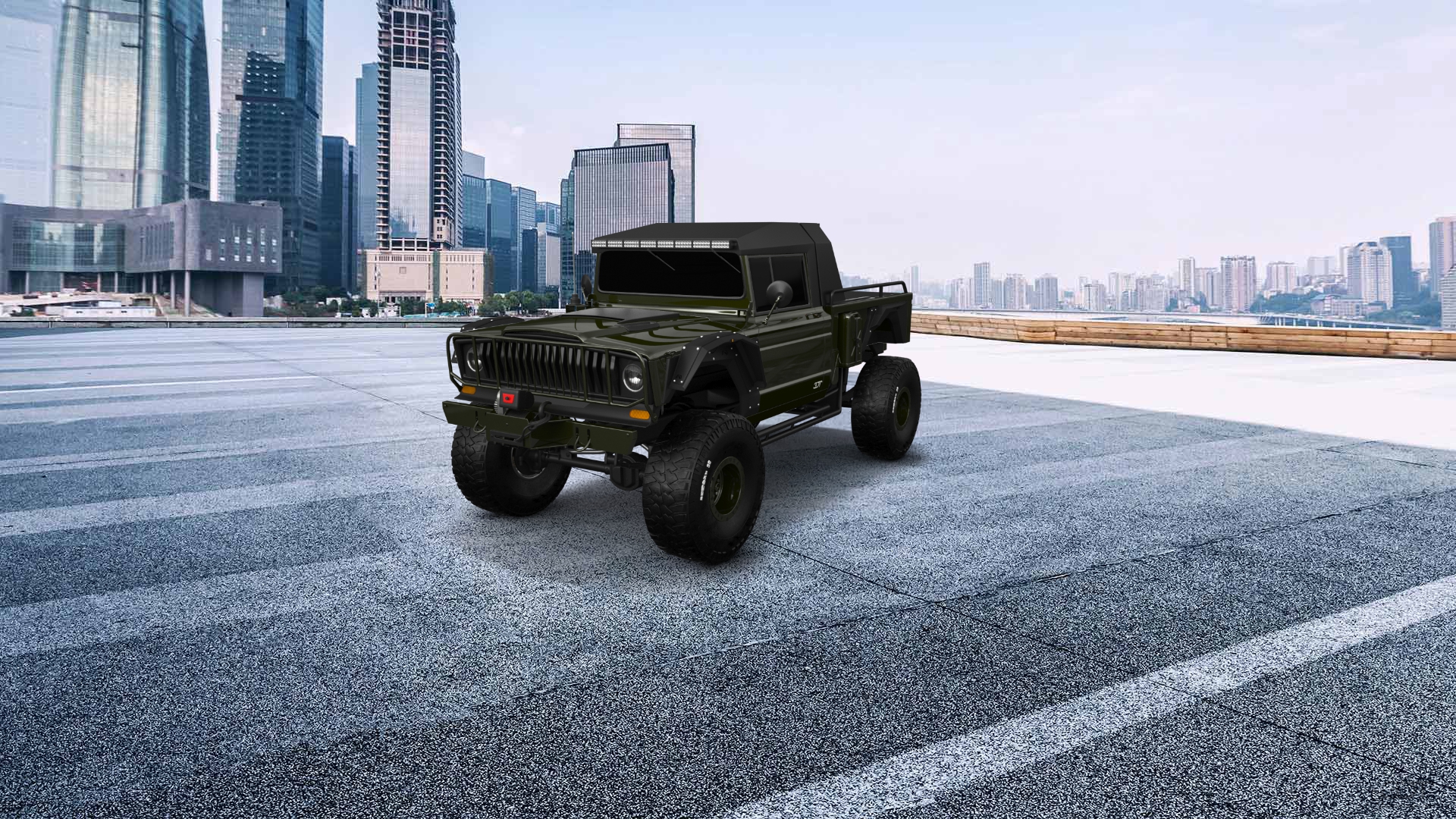 Jeep Kaiser M715 2 Door pickup truck 1968 tuning