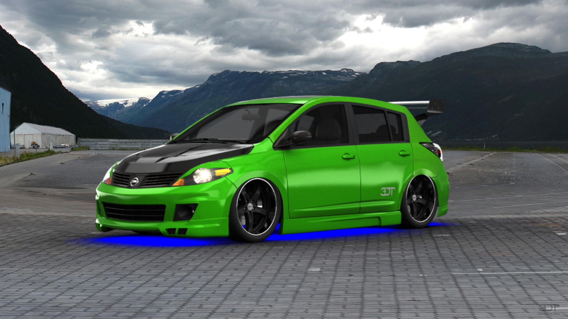 Nissan Versa SL 5 Door Hatchback 2009 tuning