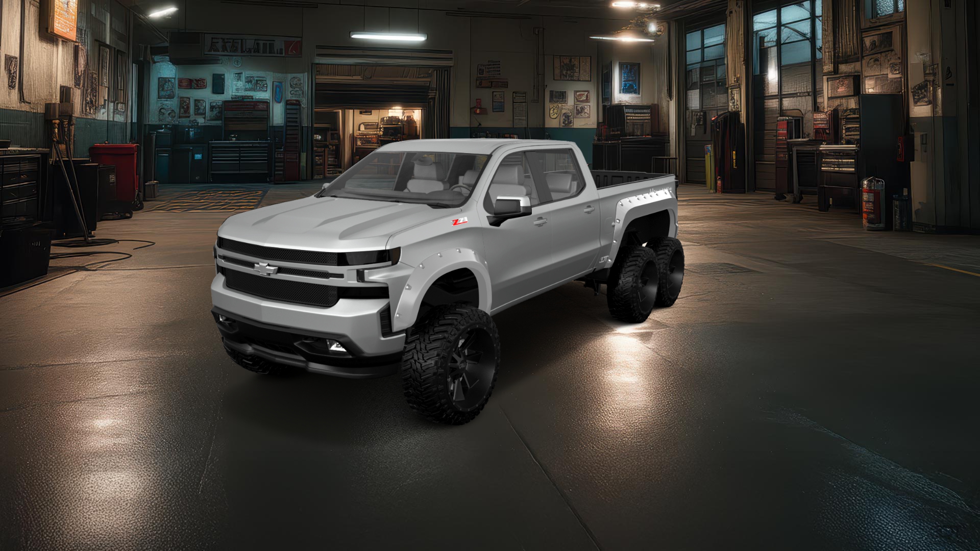 Chevrolet Silverado Hennessey Goliath 6X6 Truck 2020 tuning
