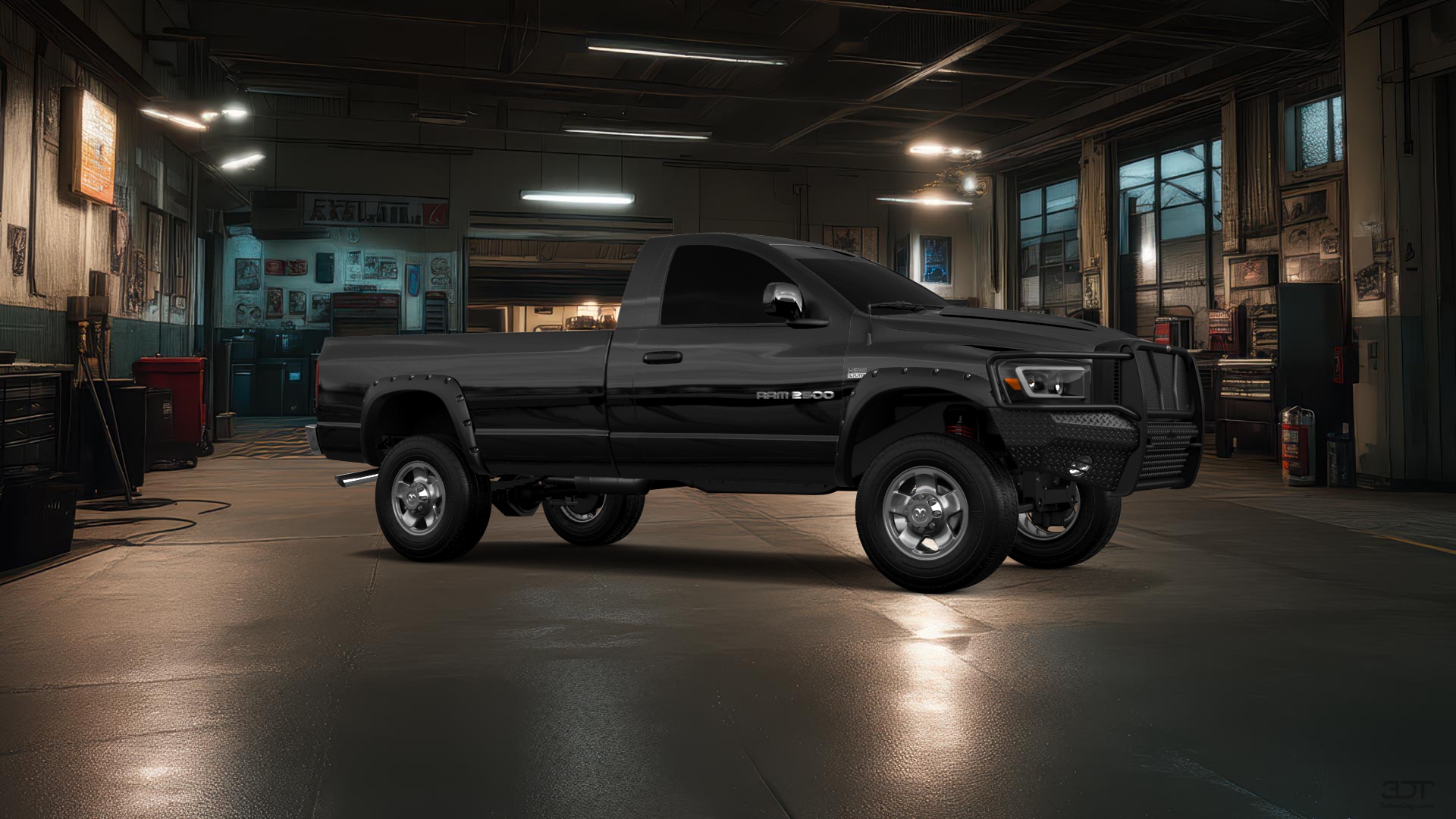 Dodge Ram 2500 Regular Cab 8ft box 2 Door truck 2003 tuning