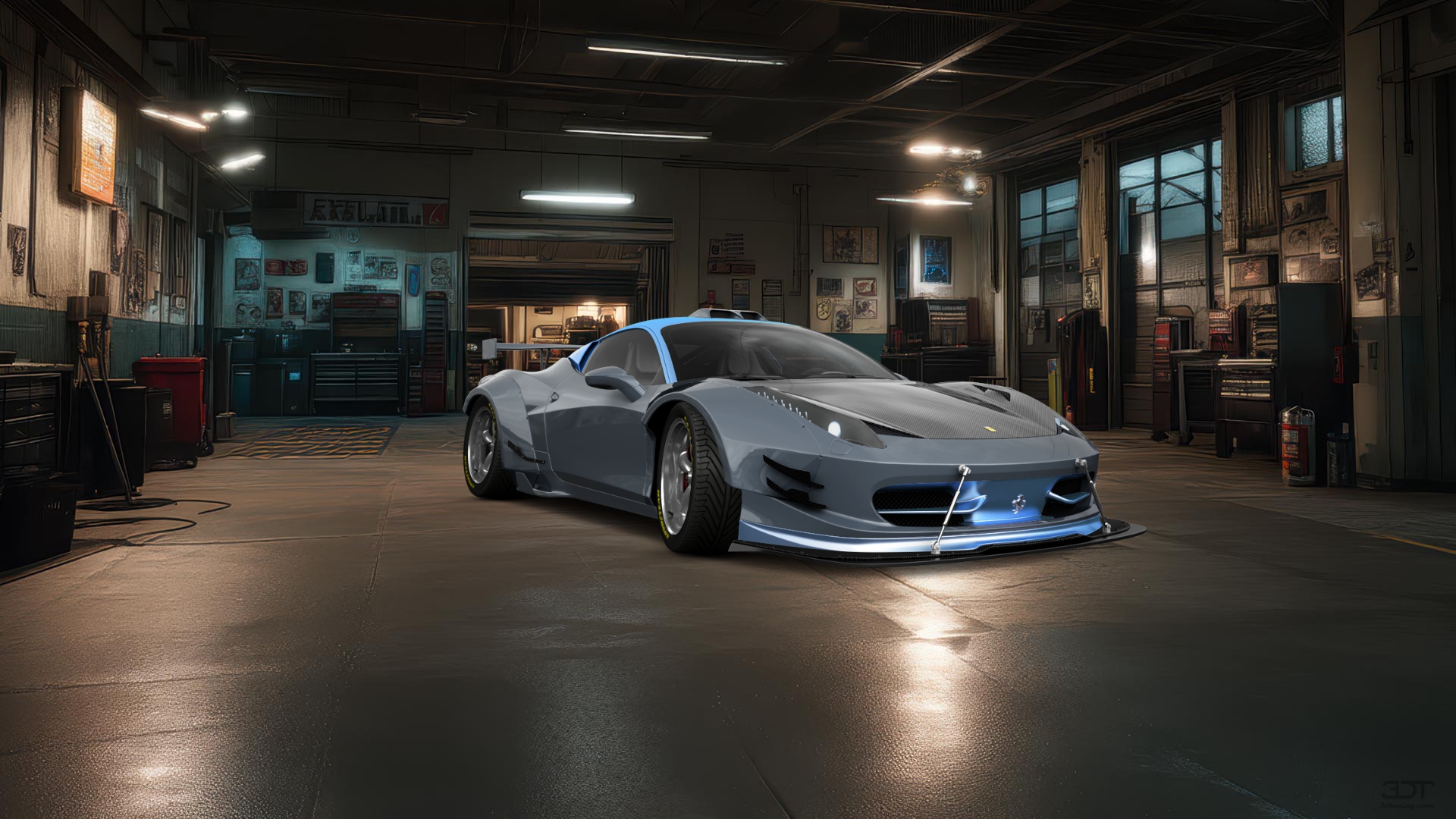 Ferrari 458 Italia 2 door spider 2010 tuning