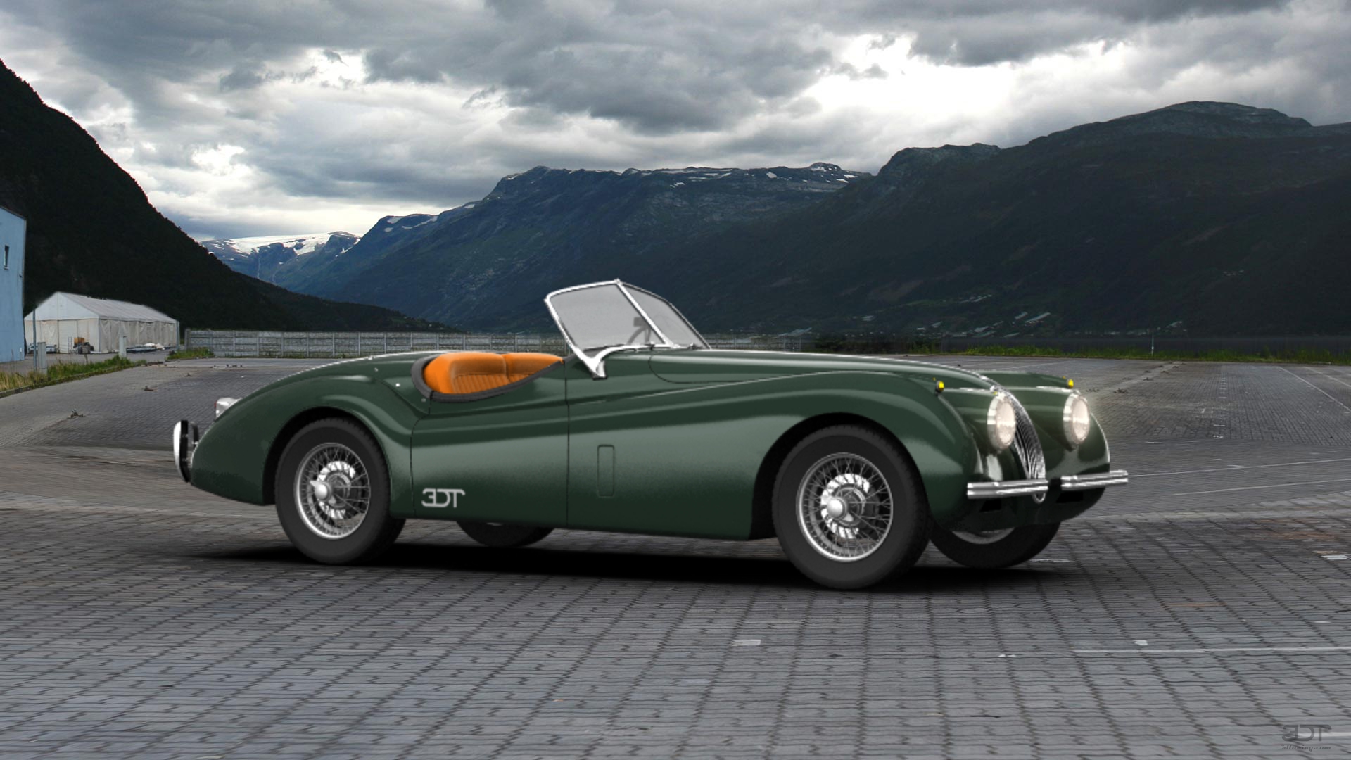 Jaguar XK120 Convertible 1954 tuning