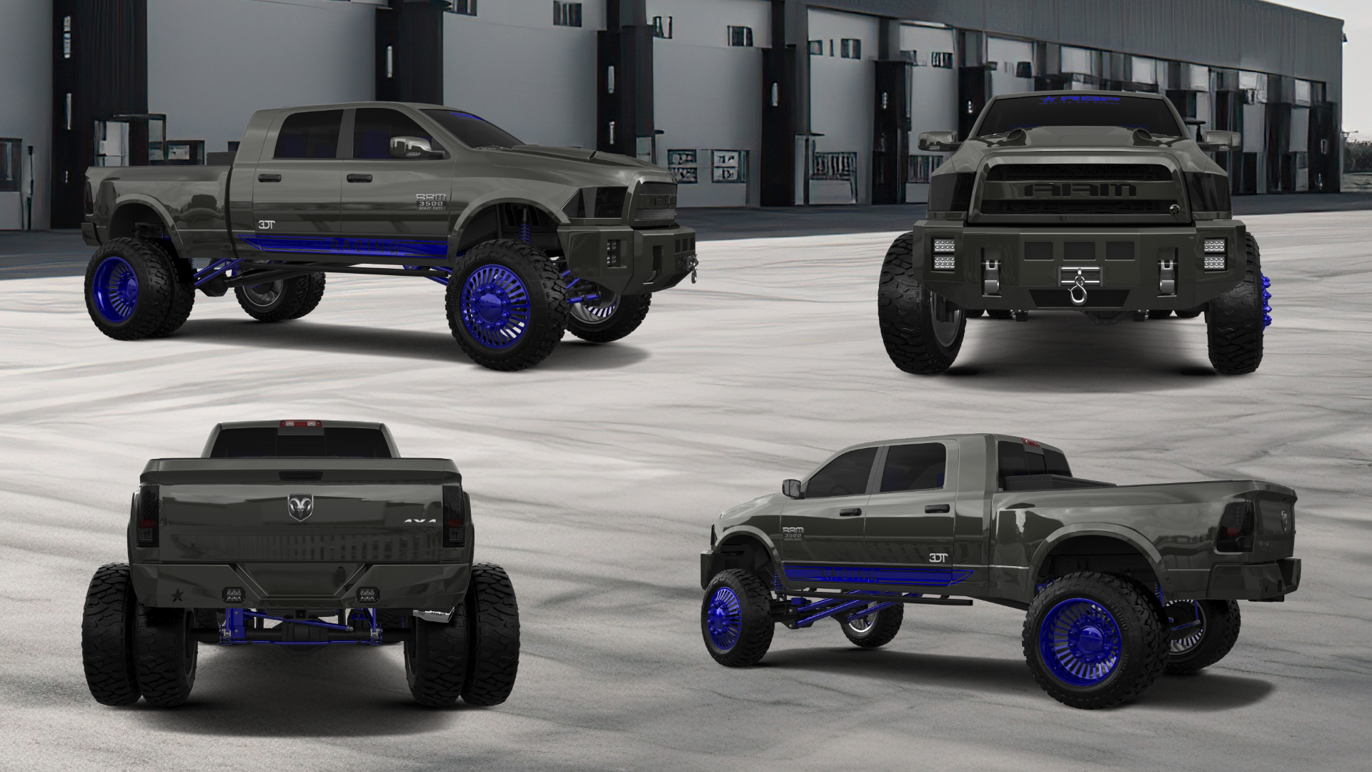 Tuning Dodge Ram 3500 4 Door Truck 2014