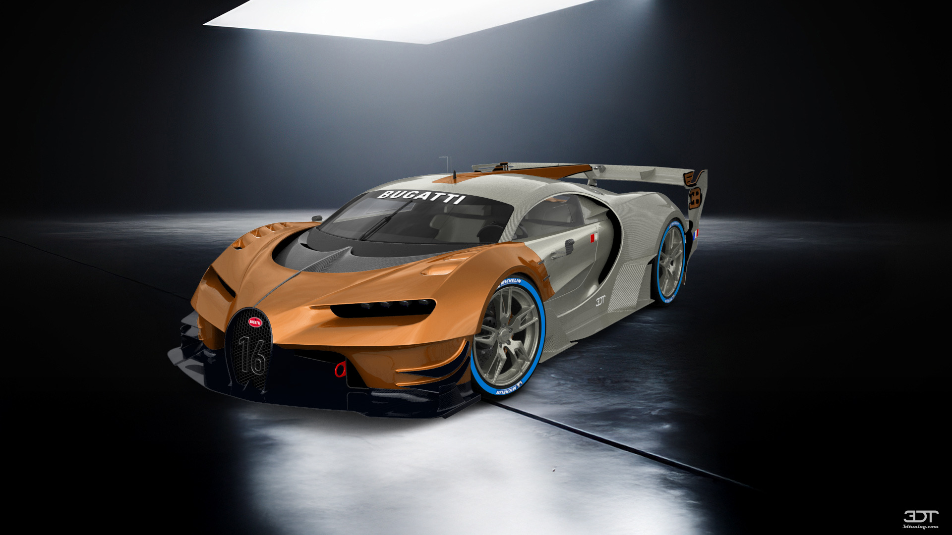 Bugatti Vision GT Supercar 2015 tuning
