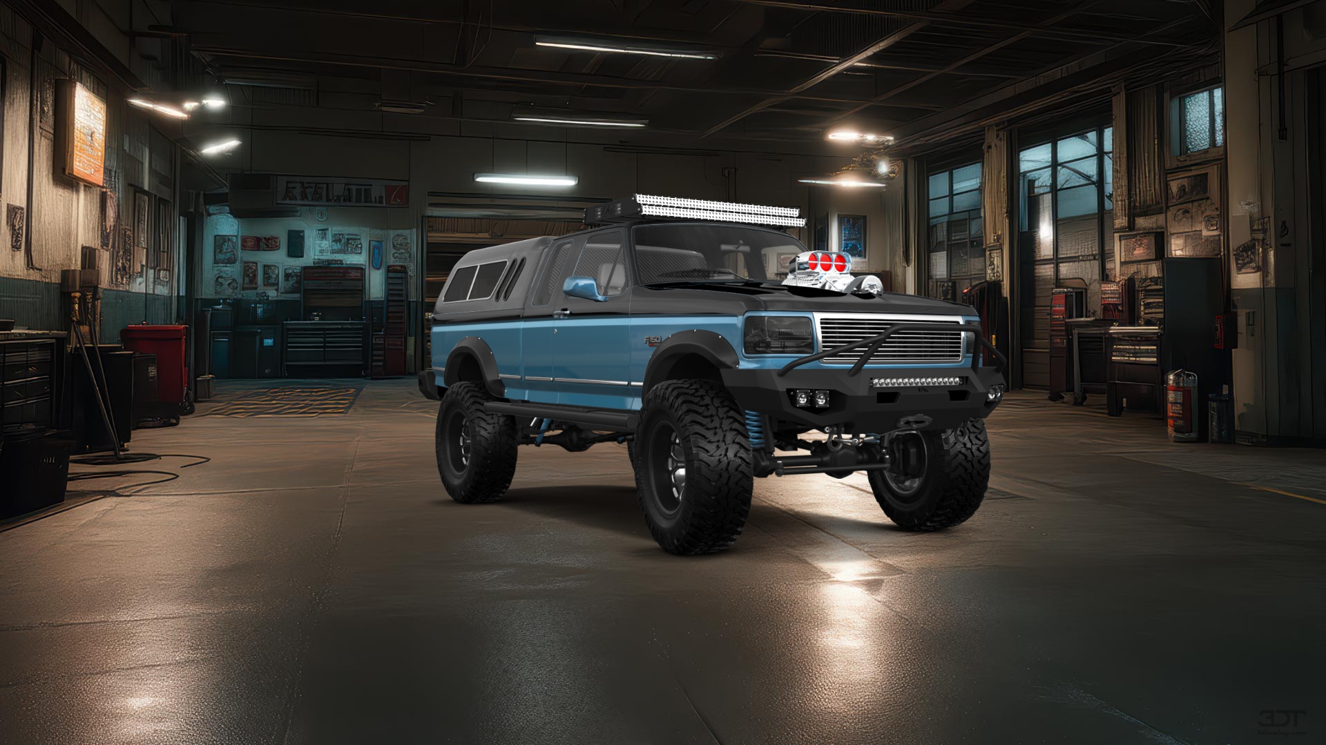 Ford F-150 SuperCab 2 Door pickup truck 1993 tuning