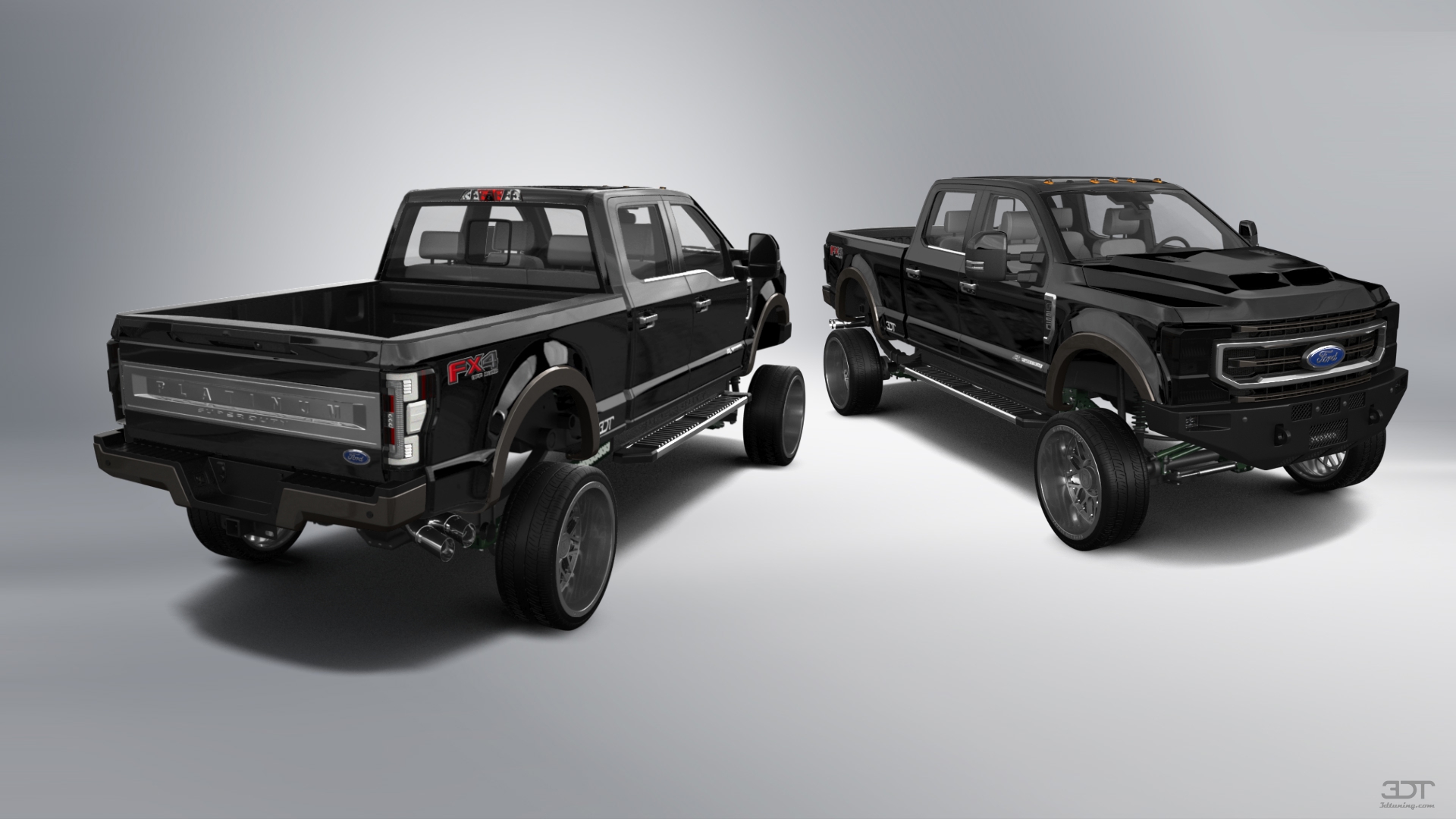 Ford F-250 4 Door pickup truck 2021 tuning