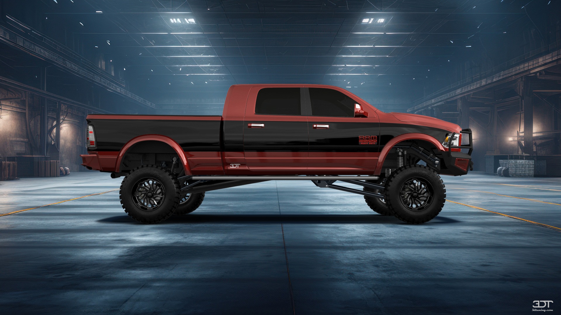 Dodge Ram 2500 Mega Cab 6.4 ft box 4 Door pickup truck 2010