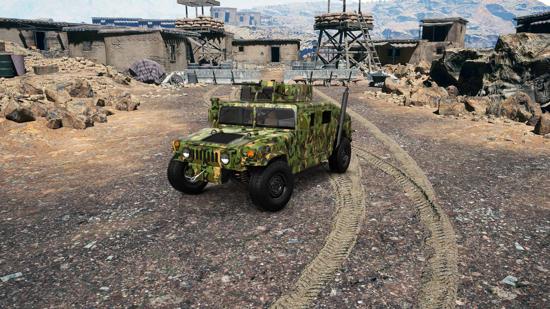 Hummer H1 4 Door SUV 1992 tuning