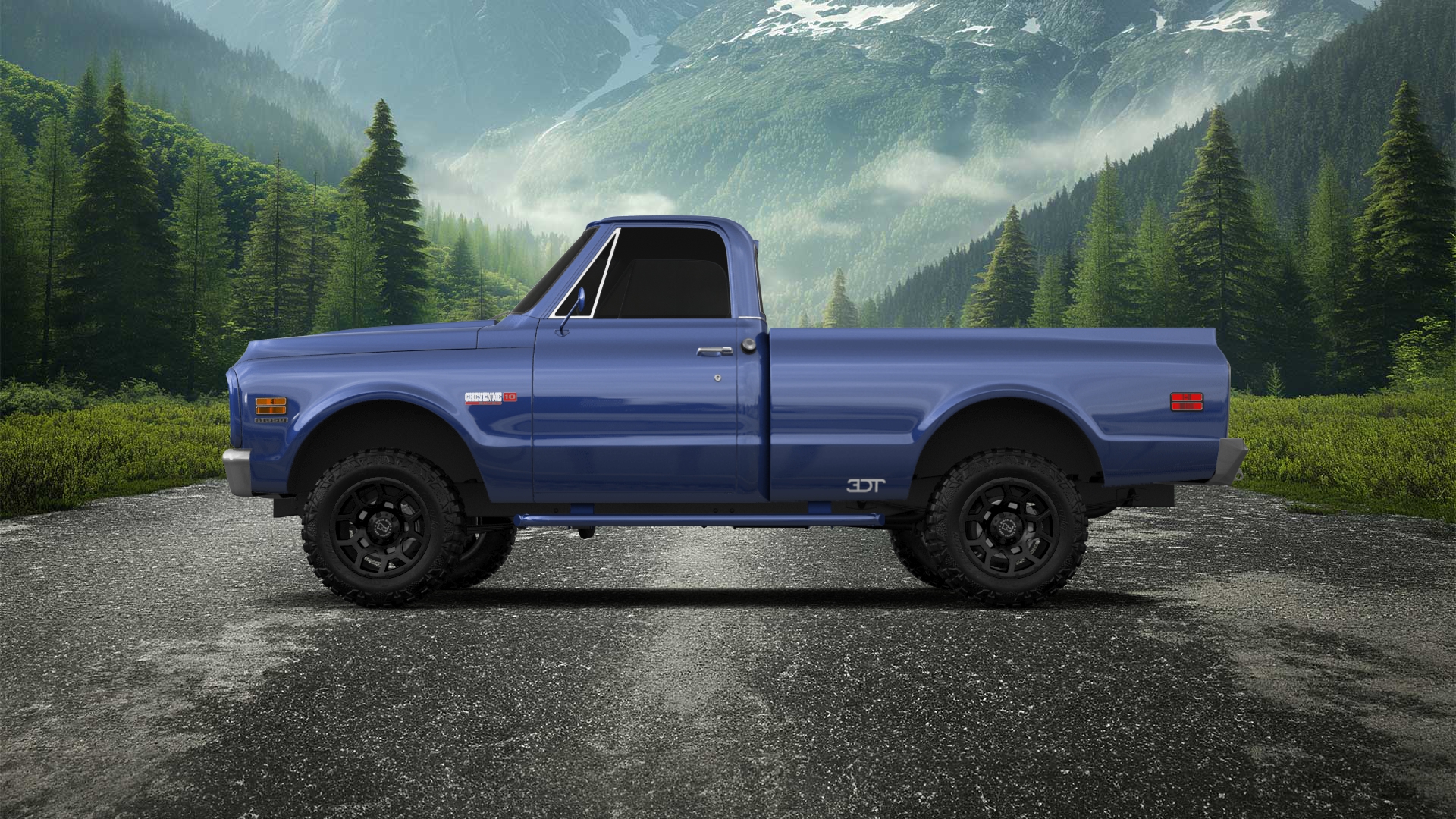Chevrolet C-10 Cheyenne 2 Door pickup truck 1972
