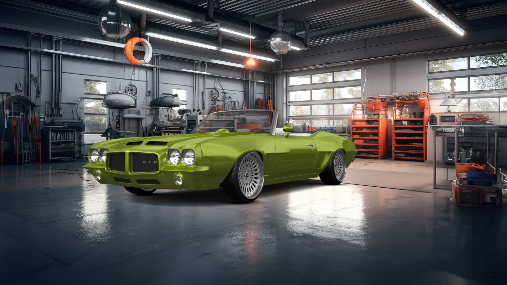 Pontiac GTO 2 Door Convertible 1971 Images