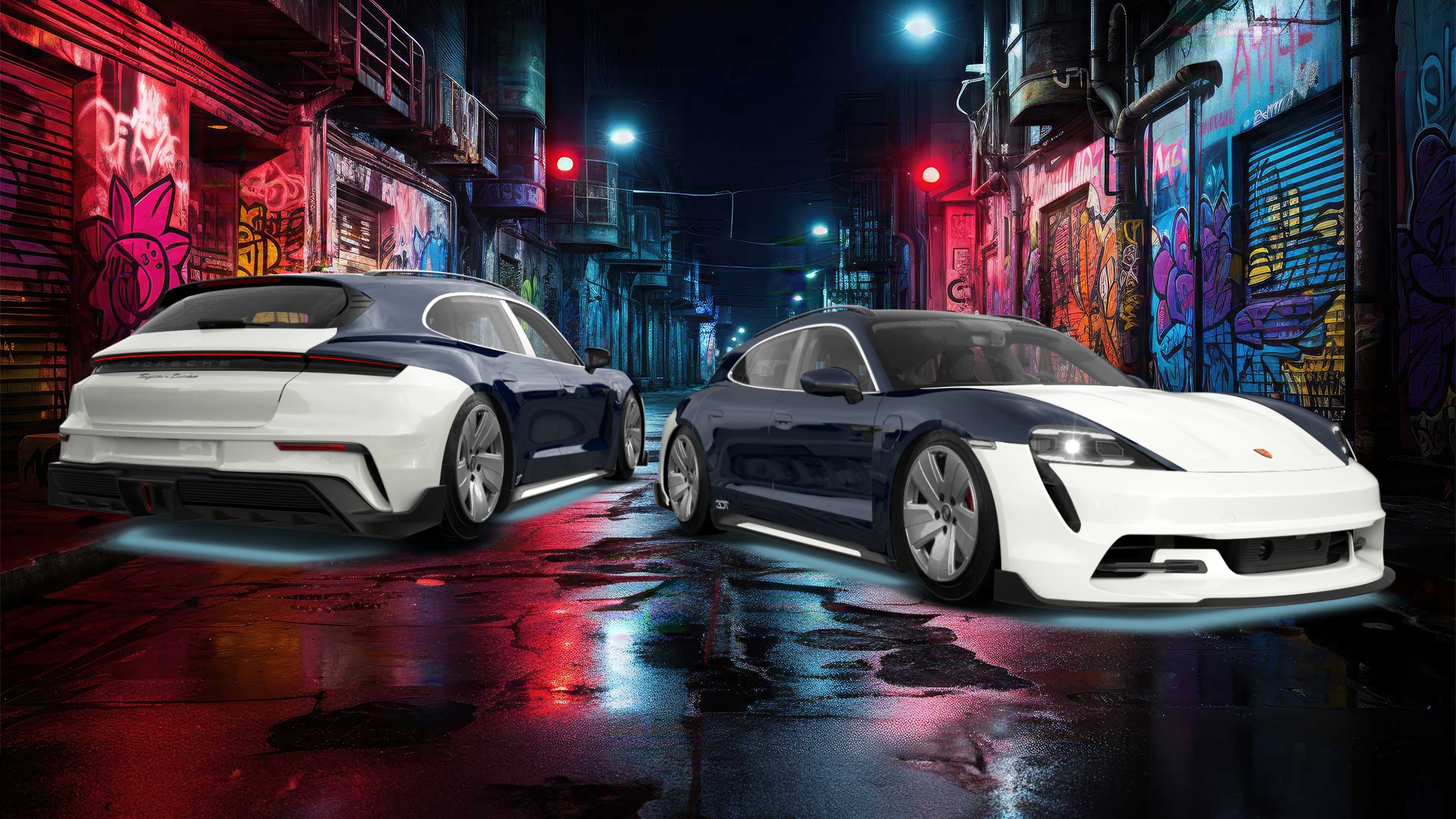 Porsche Taycan Sport Turismo Shooting Brake 2019 tuning