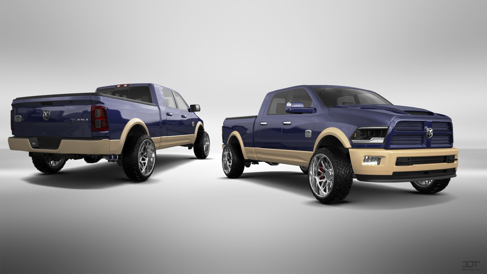 Dodge Ram 2500 Mega Cab 6.4 ft box 4 Door pickup truck 2010