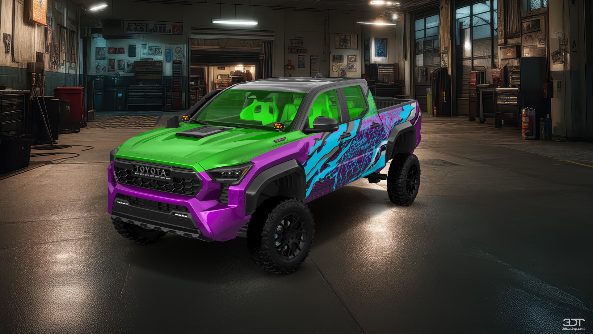 Toyota Tacoma Crew Cab 4 Door pickup truck 2024 tuning
