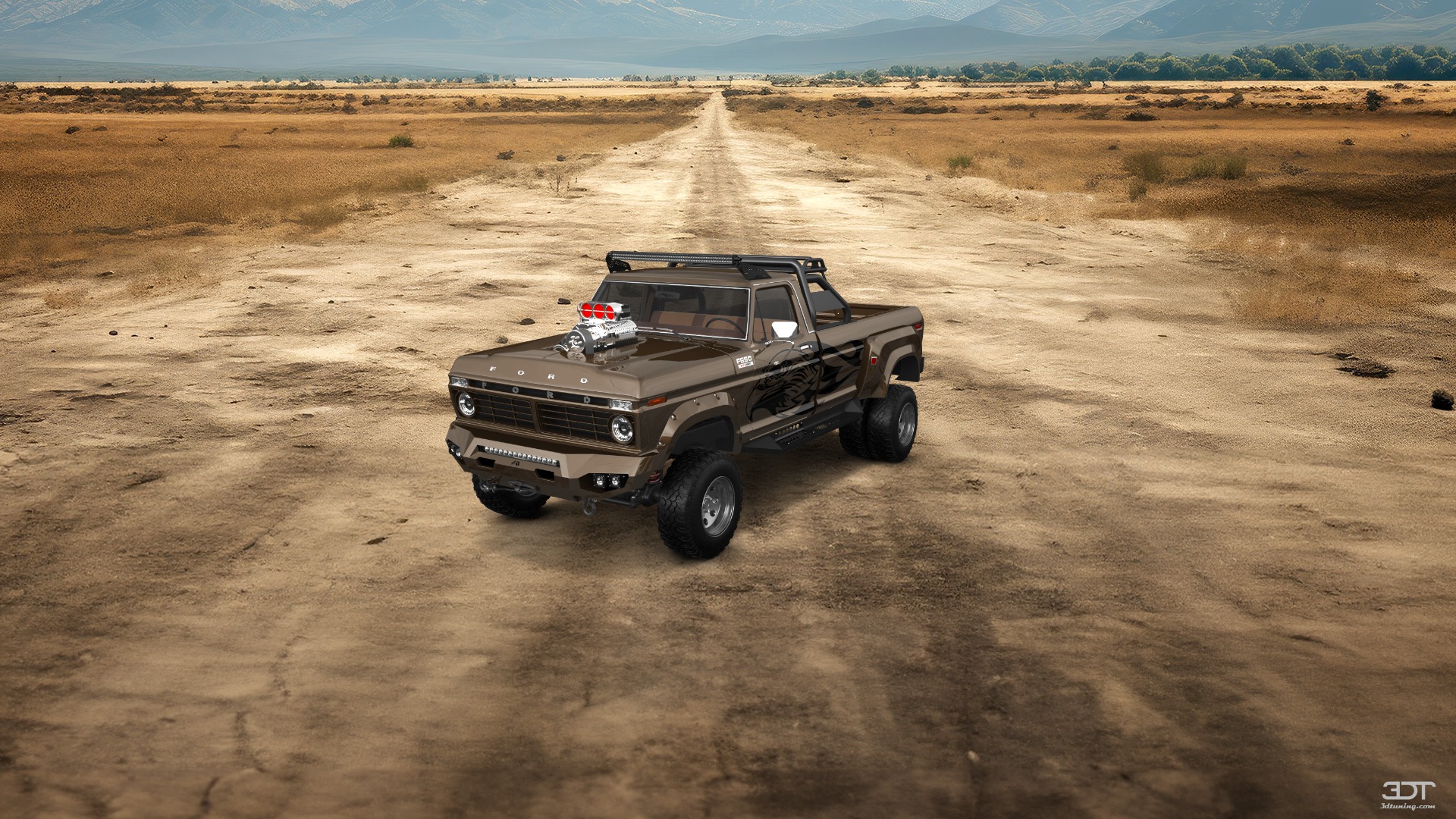 Ford F-350 Dually 2 Door pickup truck 1974