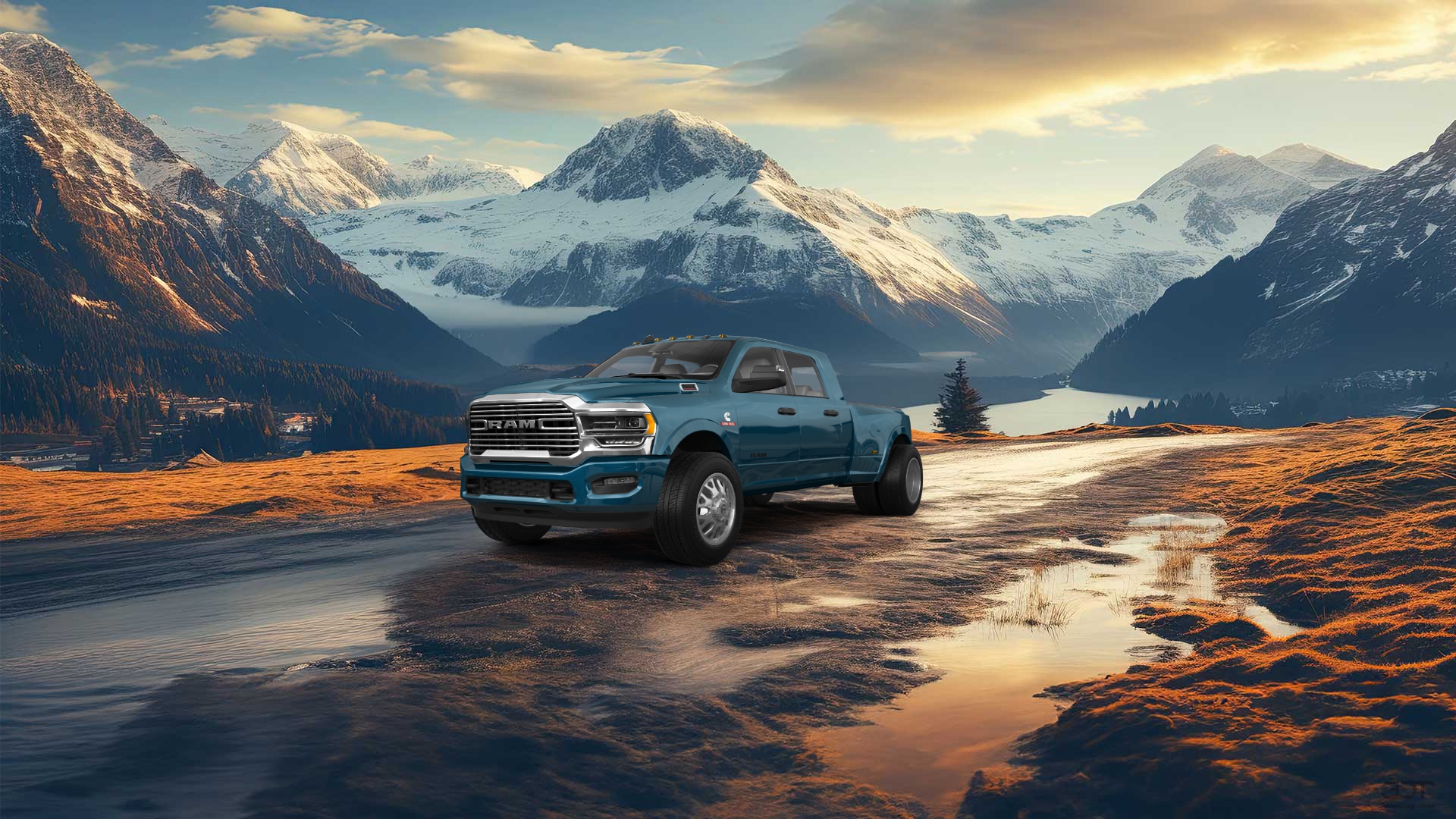 Dodge Ram 3500 4 Door pickup truck 2020