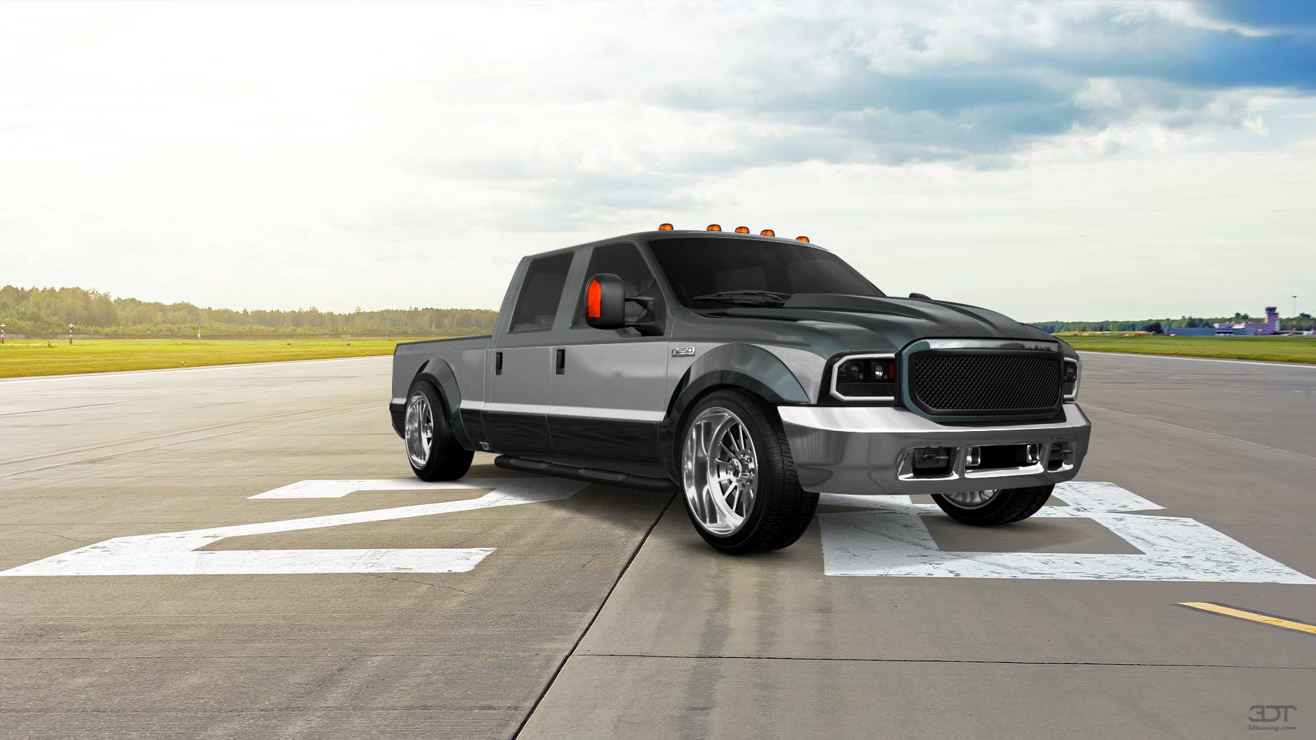 Ford F-250 Crew Cab 4 Door pickup truck 1999 tuning