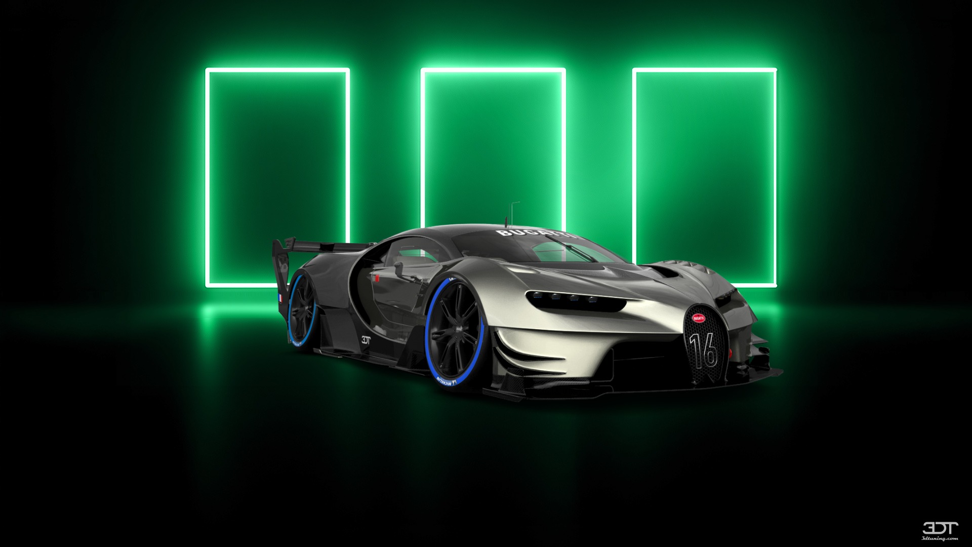 Bugatti Vision GT Supercar 2015 tuning
