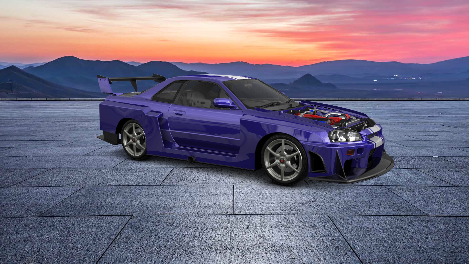 Nissan Skyline GT-R 2 Door Coupe 2000 tuning