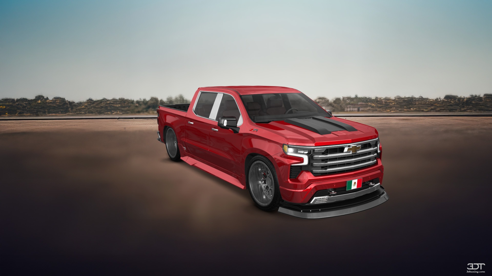 Chevrolet Silverado 1500 Crew Cab 5.8 ft box 4 Door pickup truck 2023 tuning