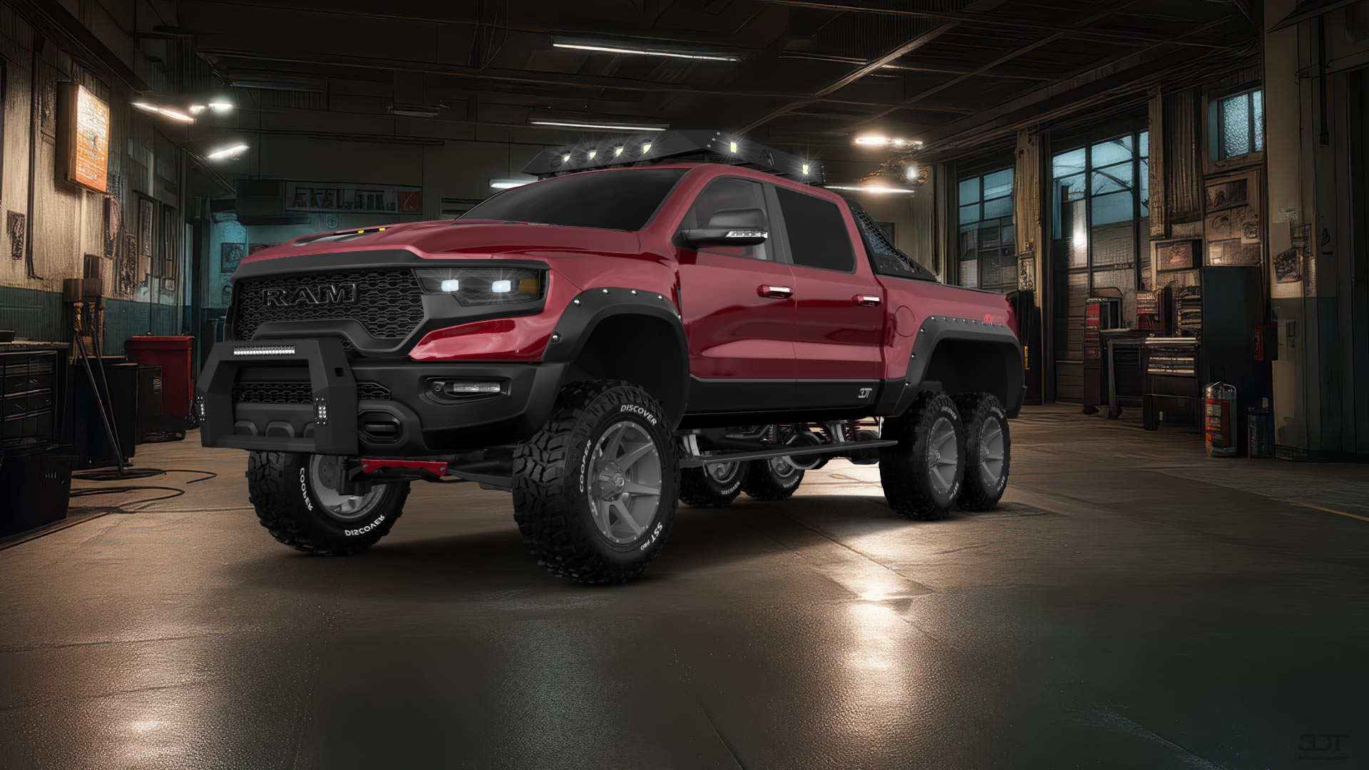 Dodge Ram Hennessey Mammoth 6X6 Truck 2021 tuning