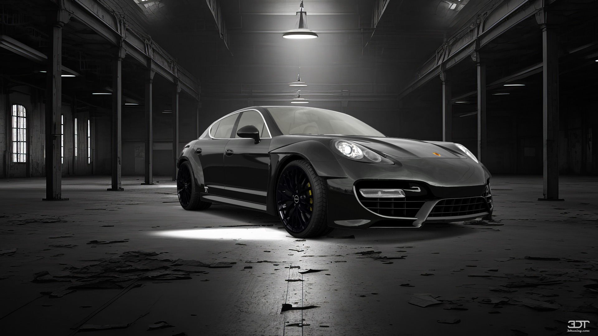 Porsche Panamera 4 door fastback saloon 2011