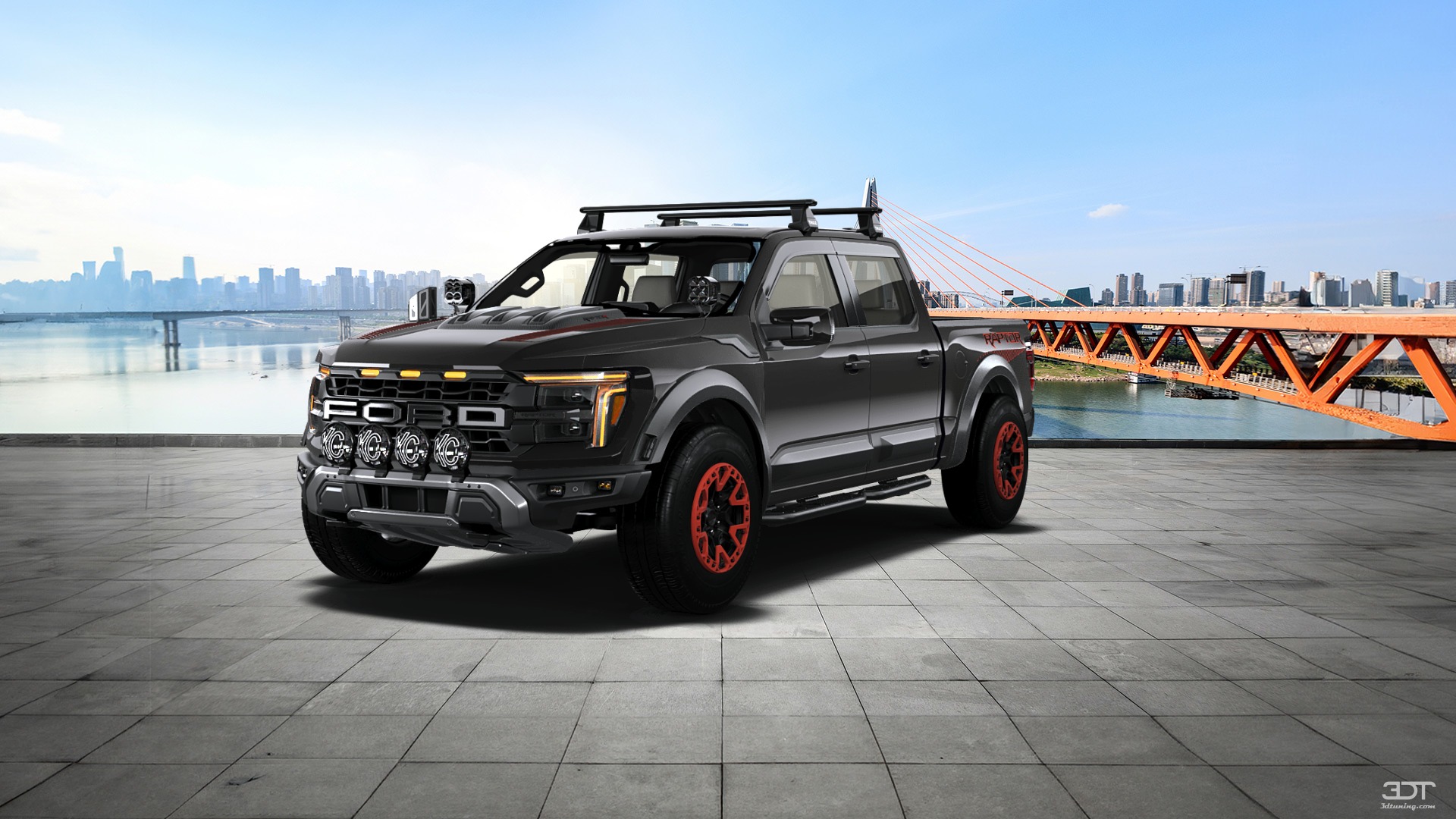 Ford F-150 Raptor 4 Door pickup truck 2024 tuning