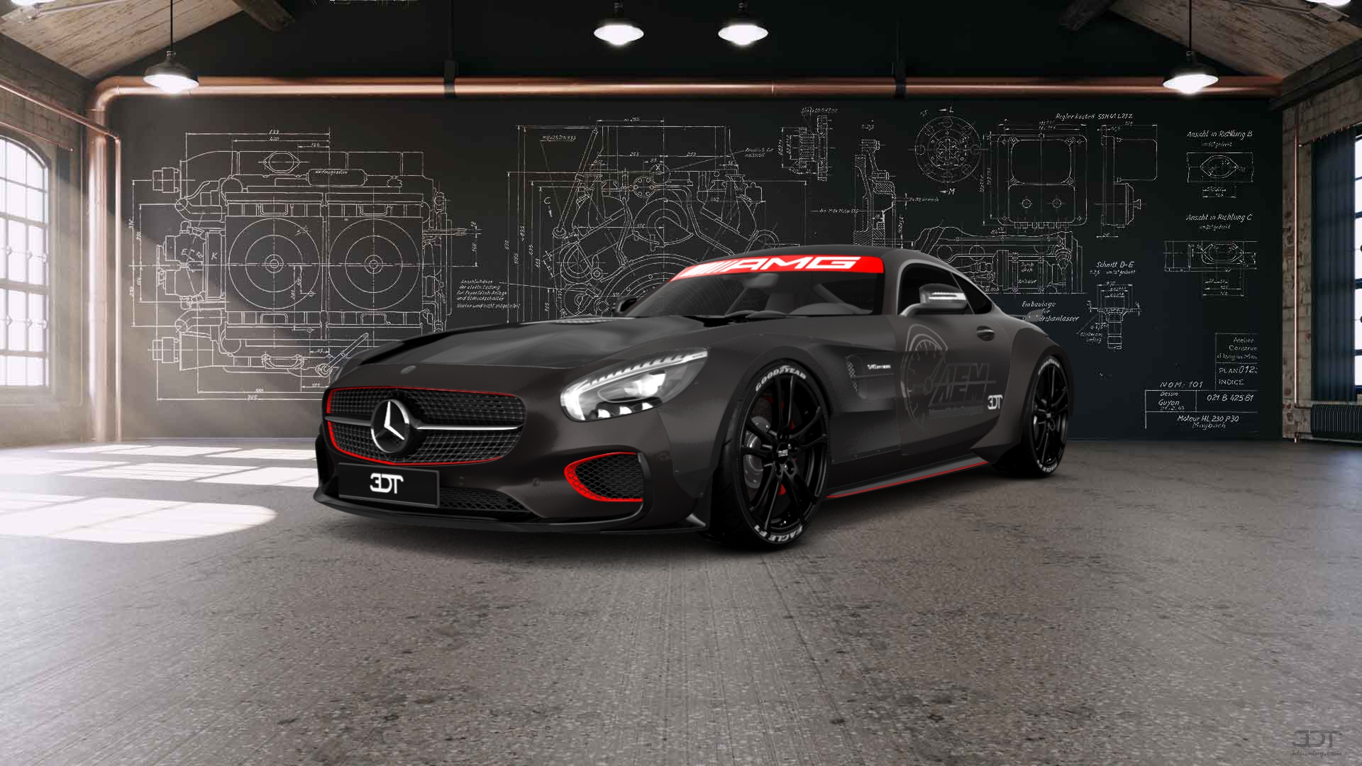 Mercedes AMG GT 2 door fastback coupe 2015 Images