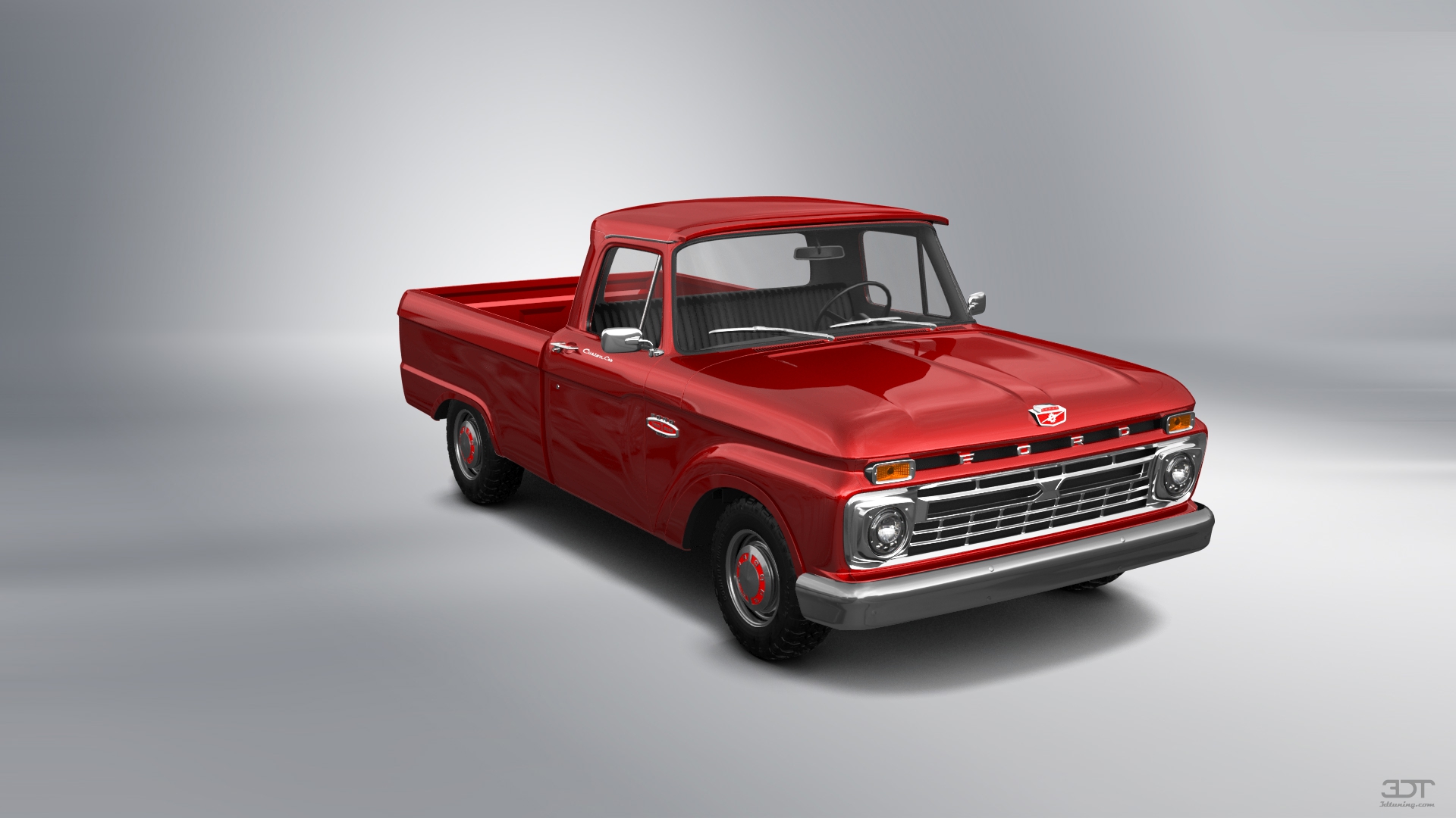 Ford F-100 Custom Cab 2 Door pickup truck 1966