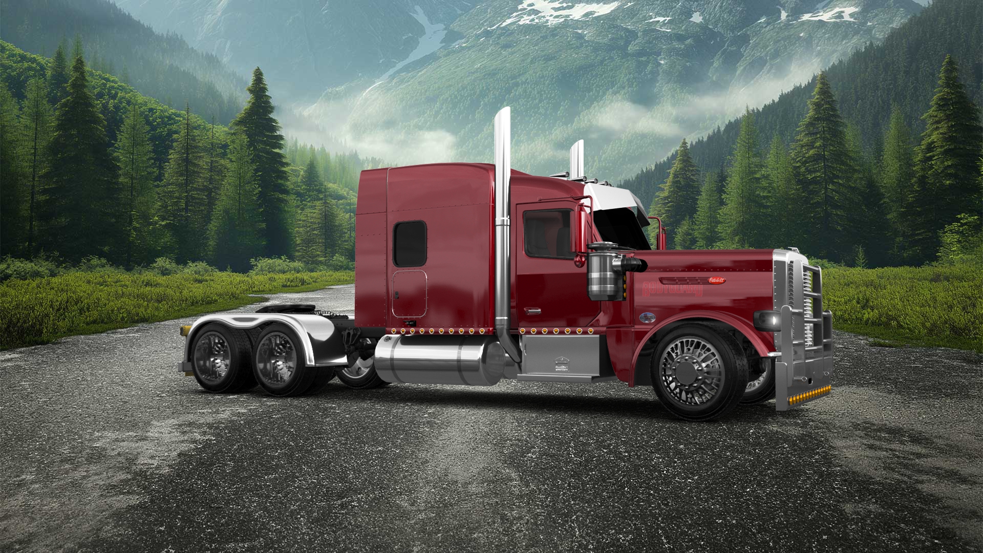 Peterbilt 589 Sleeper Cab Truck 2024 tuning