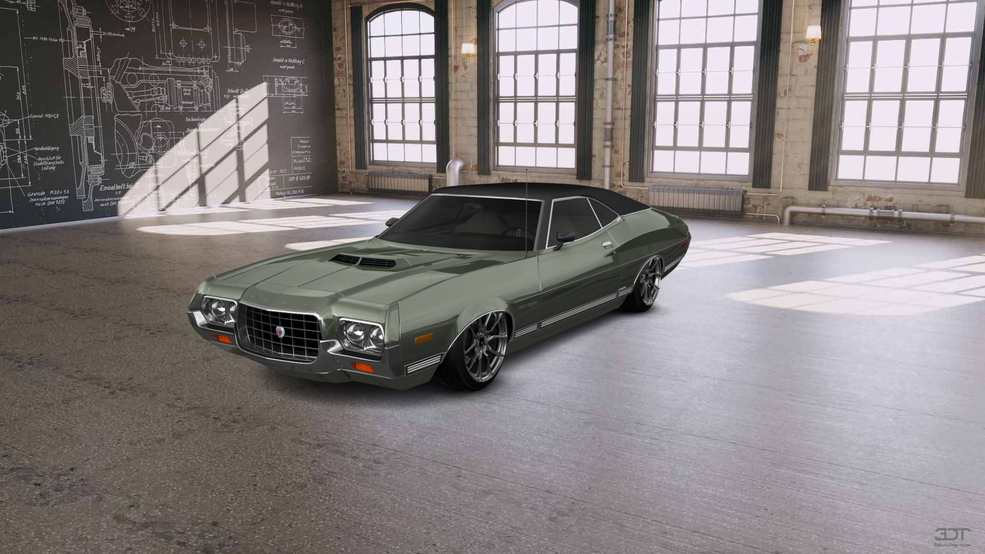 Ford Gran Torino Sport 2 Door Hardtop 1972