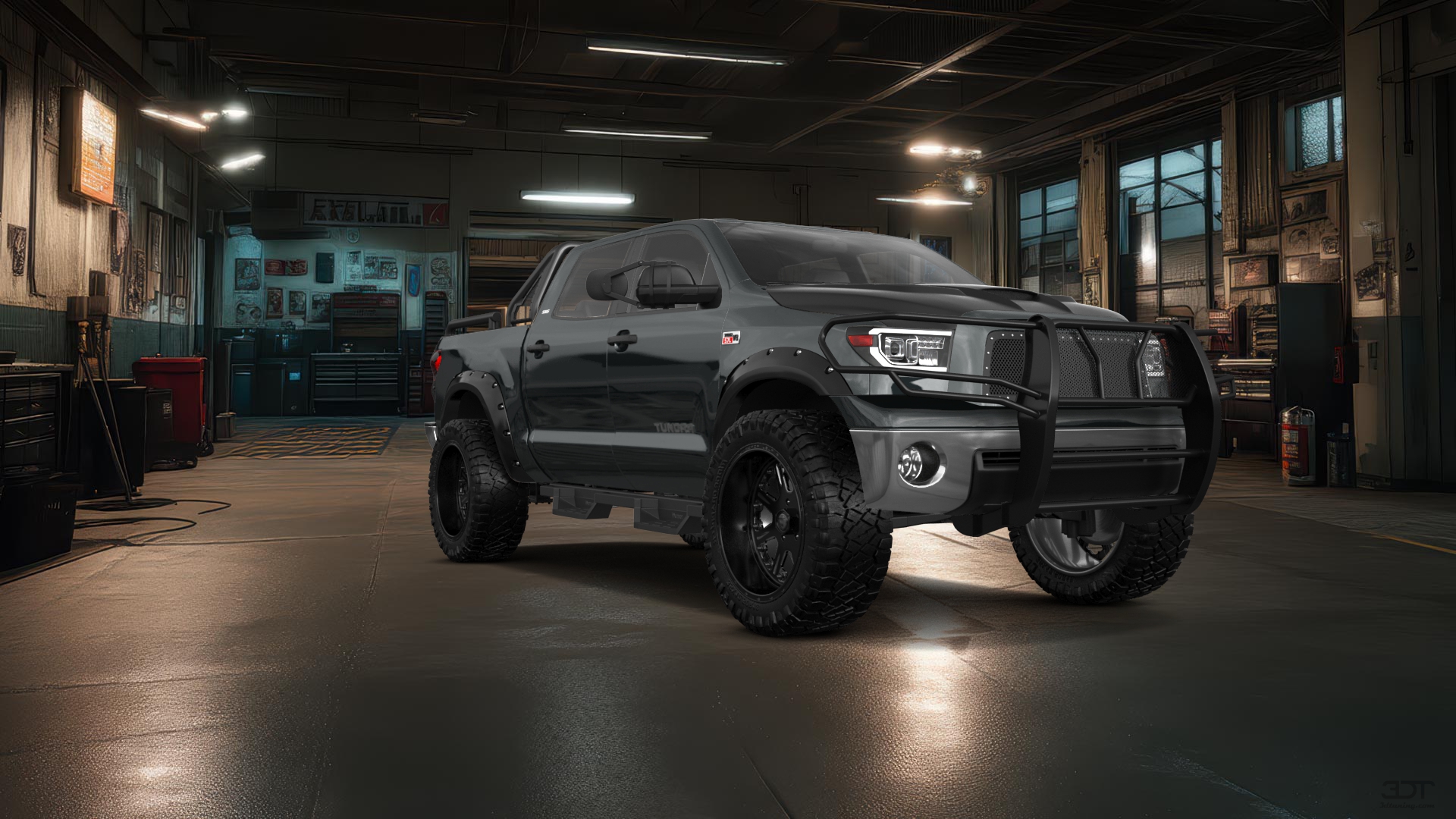 Toyota Tundra 5.5 ft box 4 Door pickup truck 2007 tuning