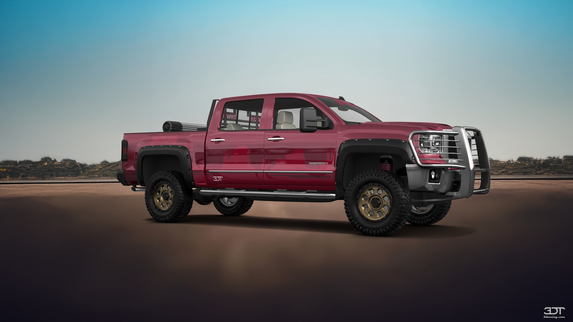 GMC Sierra 4 Door pickup truck 2014 tuning
