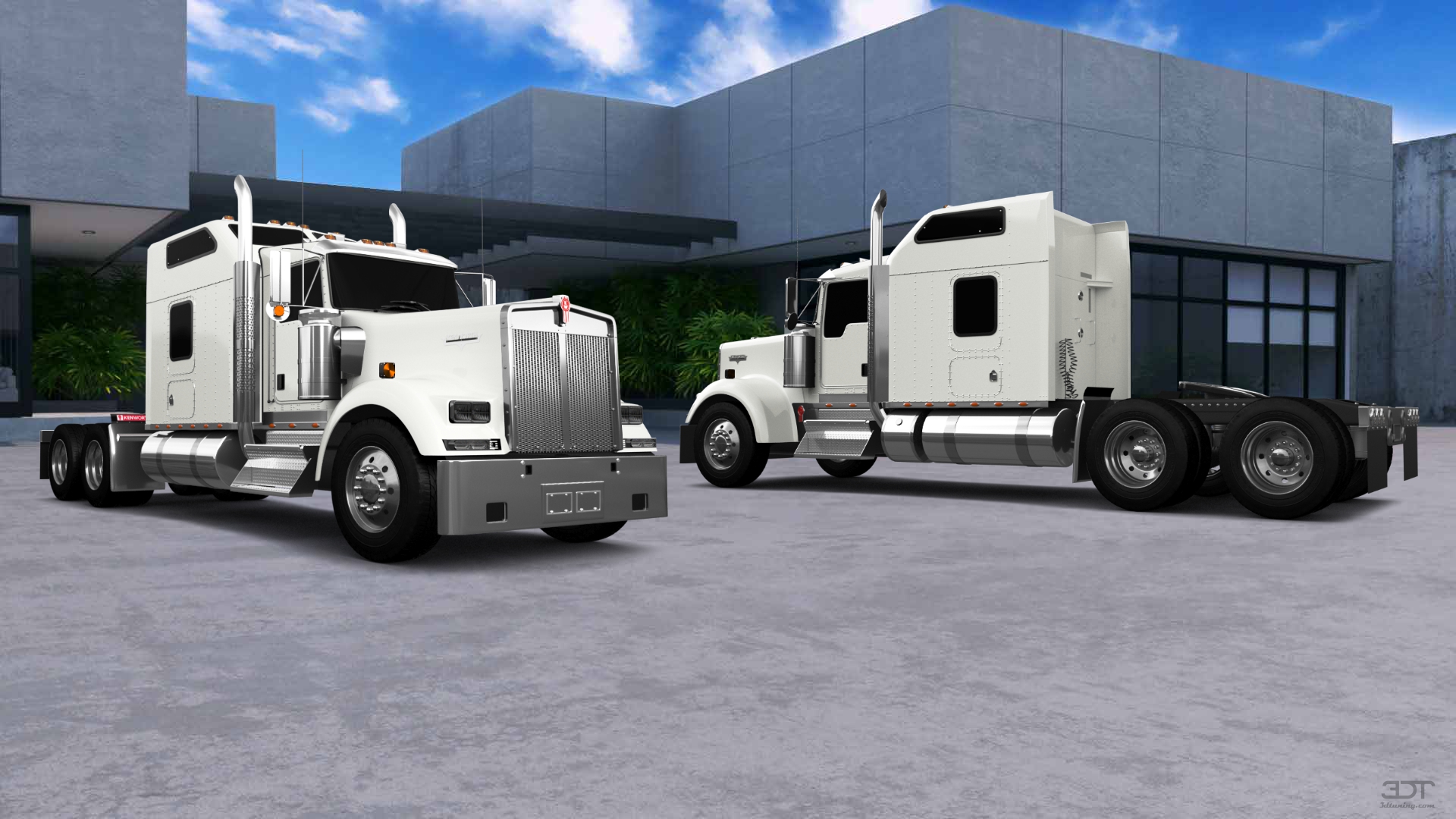 Kenworth W900 Sleeper Cab Truck 2015 tuning
