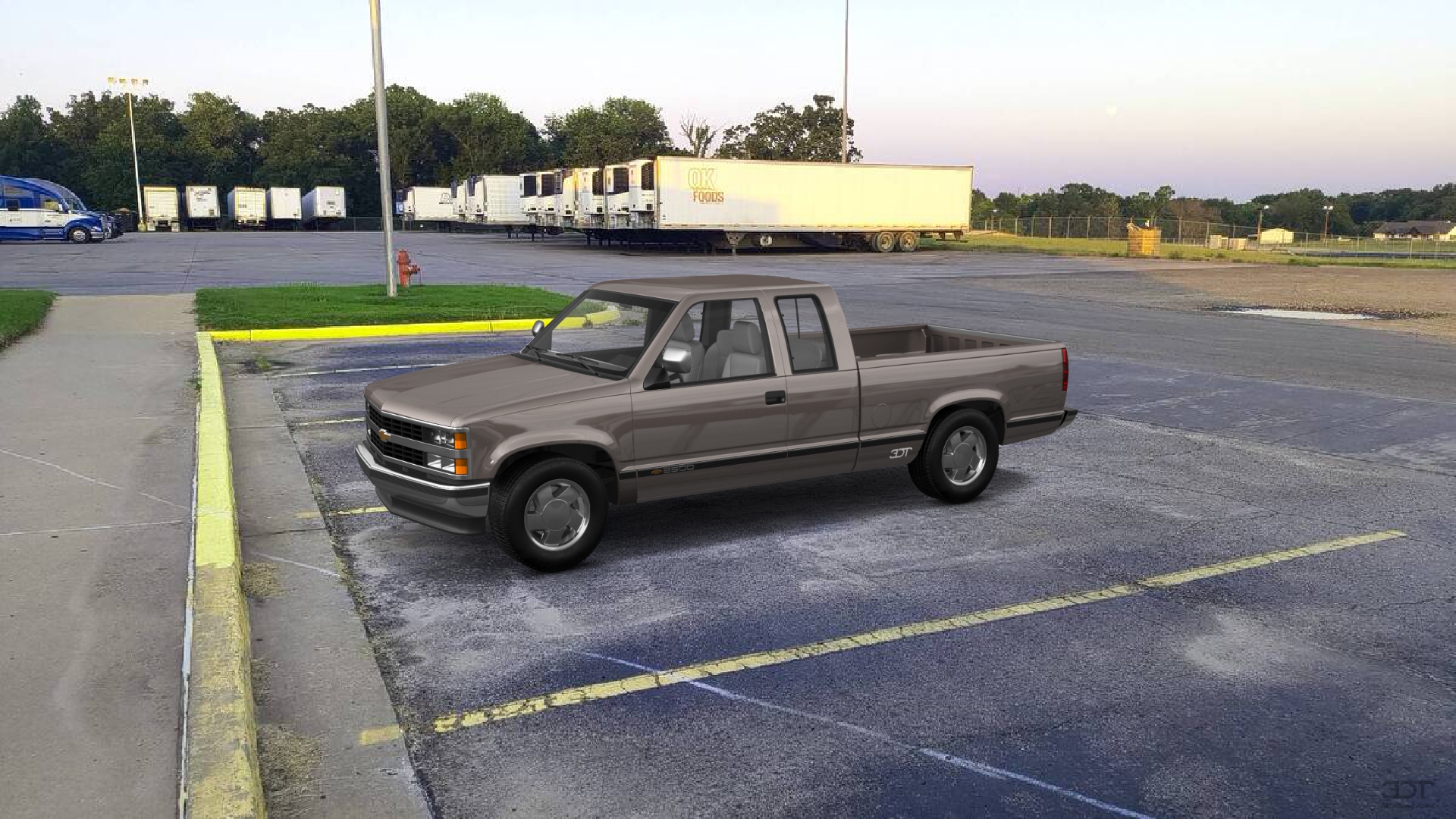 Chevrolet K2500 Extended Cab Pickup 1989