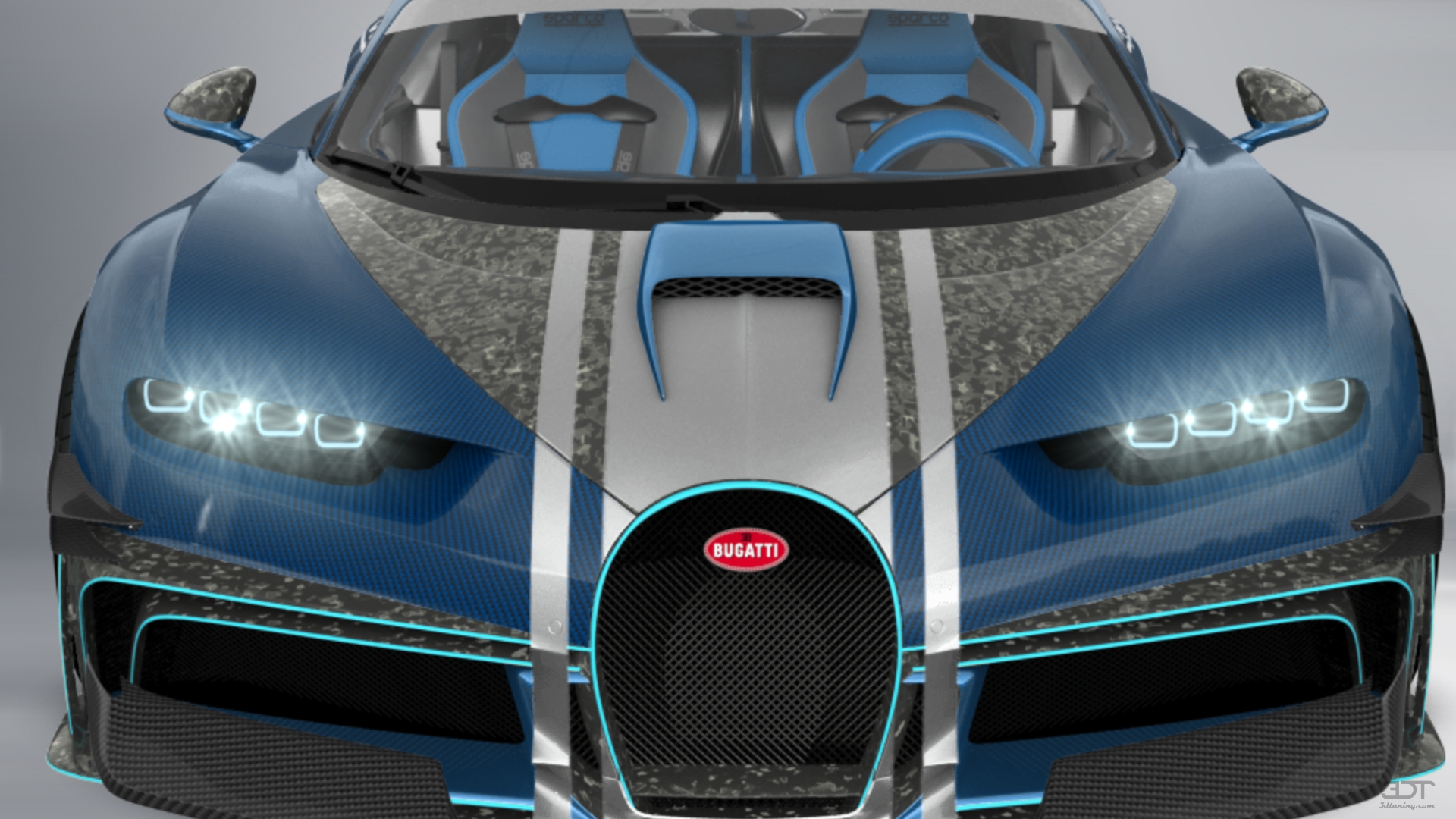 Bugatti Chiron 2 Door Coupe 2016 tuning