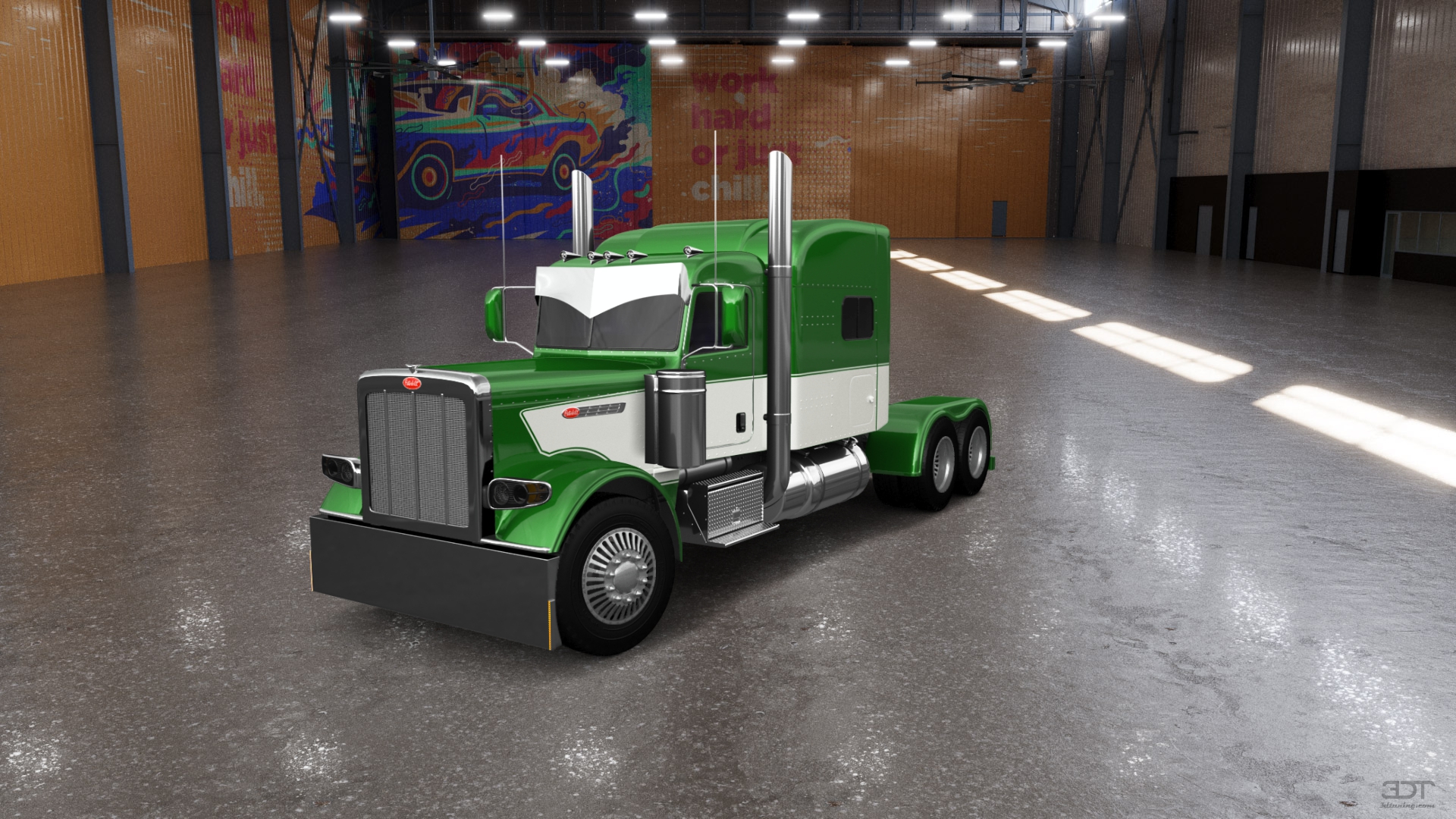 Peterbilt 389 Sleeper Cab Truck 2016
