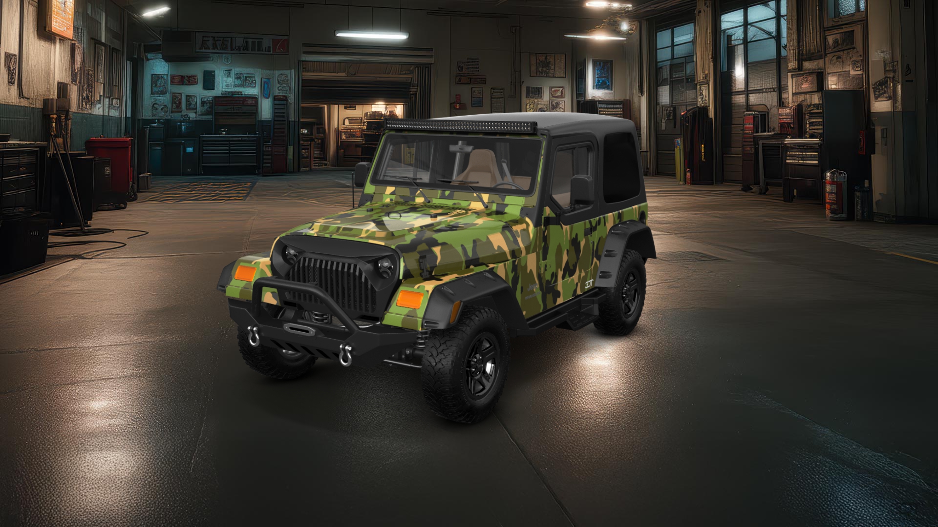 Jeep Wrangler TJ 2 Door SUV 1997 Images