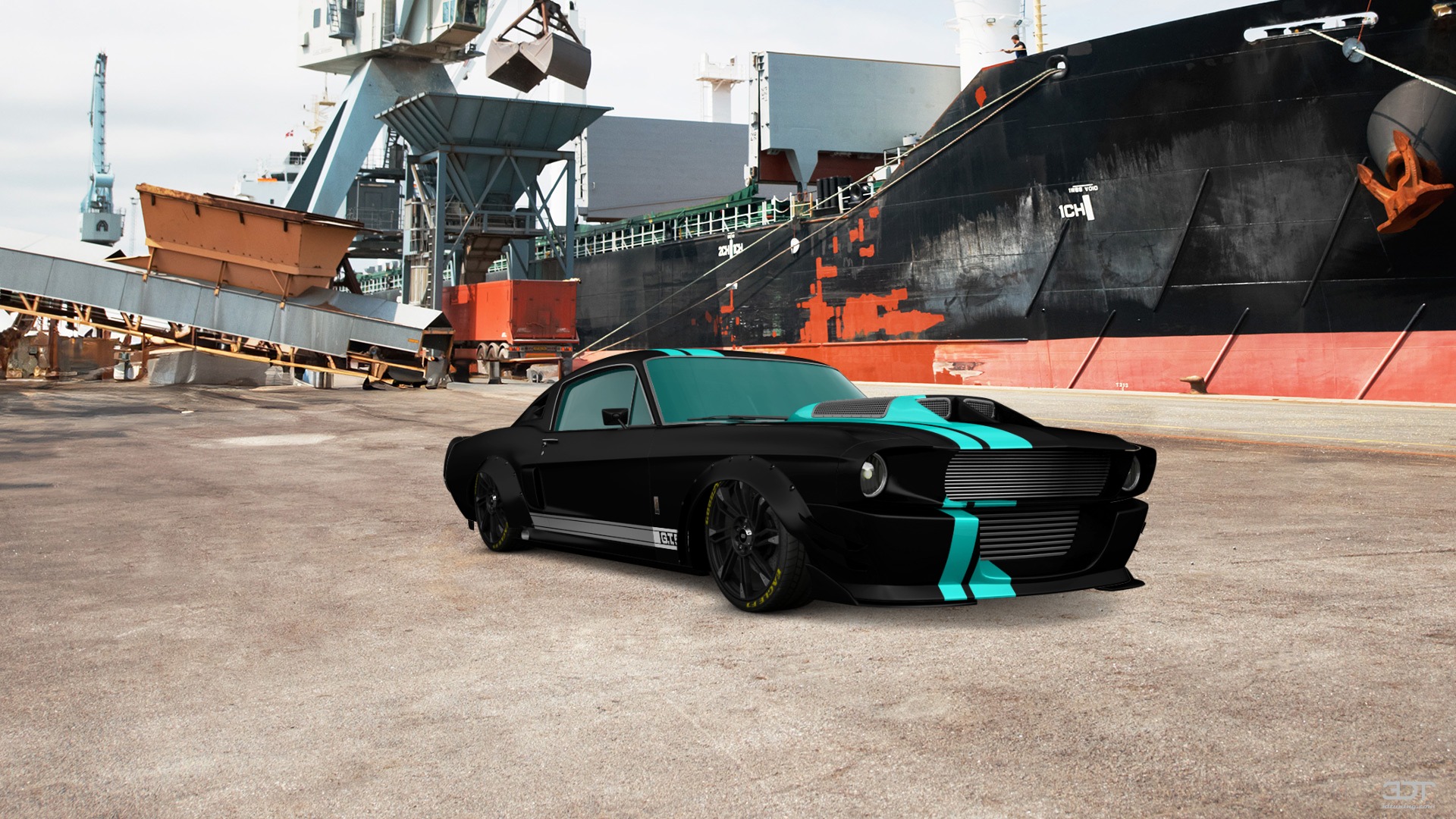 Mustang GT500 2 Door Coupe 1968