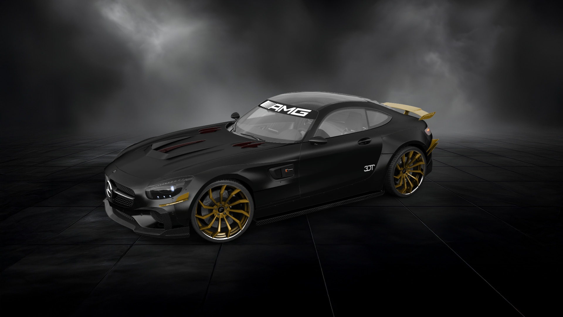 Mercedes AMG GT 2 door fastback coupe 2016 tuning