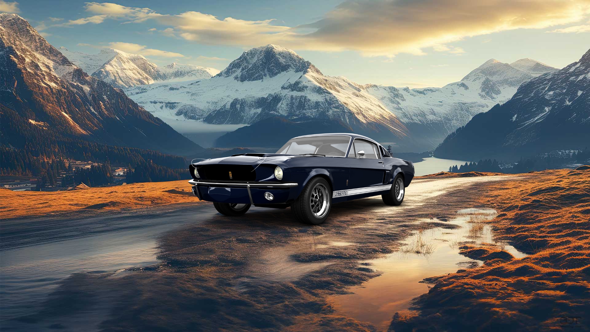 Mustang GT500 2 Door Coupe 1968